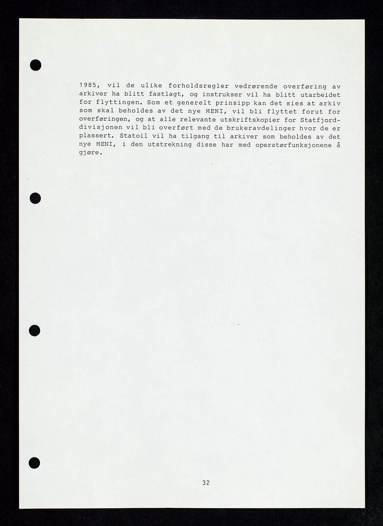 Pa 1339 - Statoil ASA, SAST/A-101656/0001/D/Dm/L0123: Rapporter, 1985-1988, s. 61