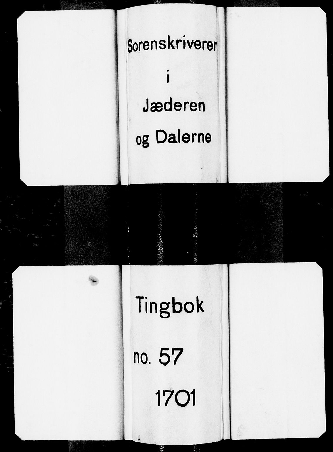 Jæren og Dalane sorenskriveri, SAST/A-100306/3/30/30BA/L0057: TINGBOK, 1701