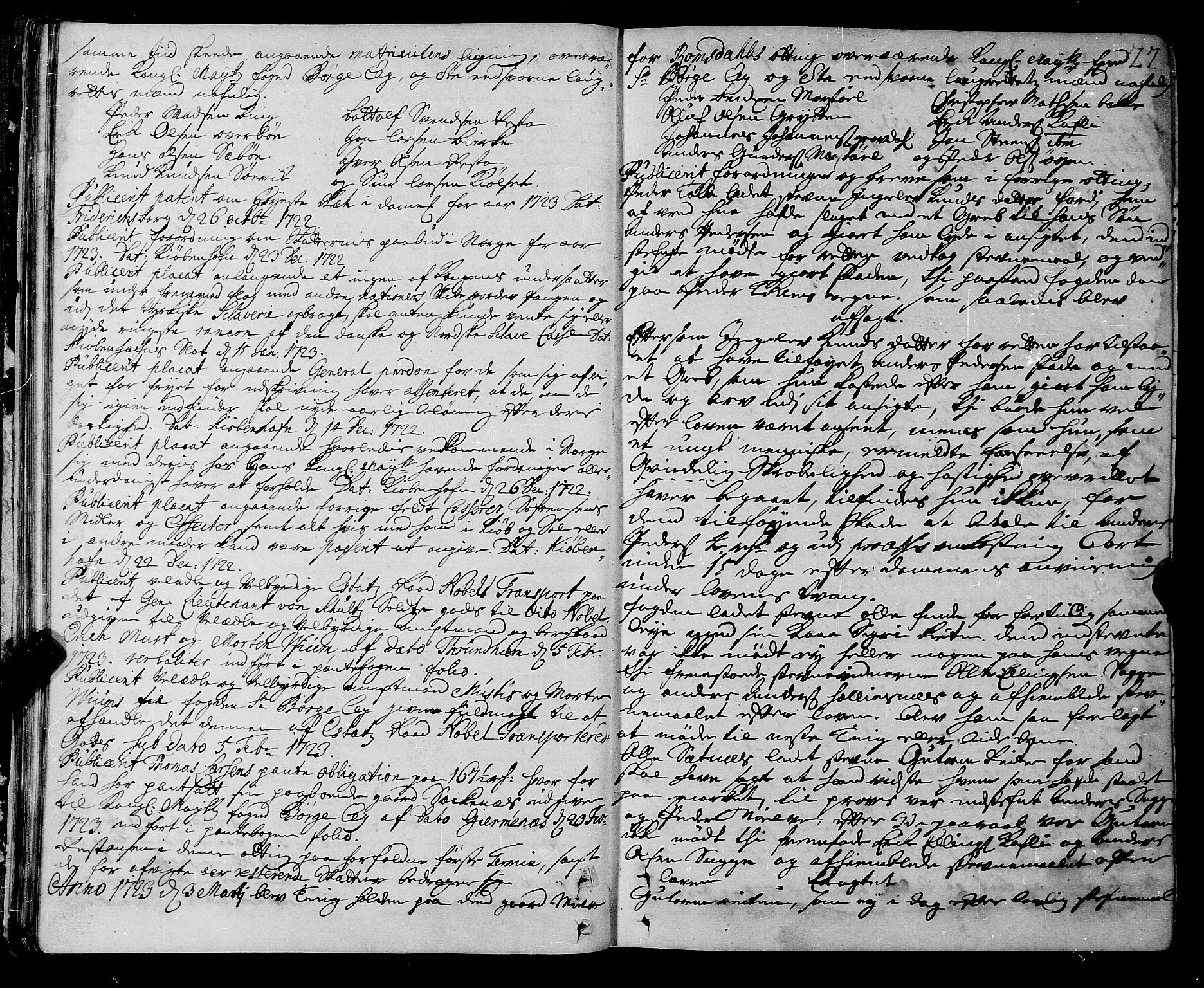 Romsdal sorenskriveri, SAT/A-4149/1/1/1A/L0009: Tingbok, 1722-1728, s. 26b-27a