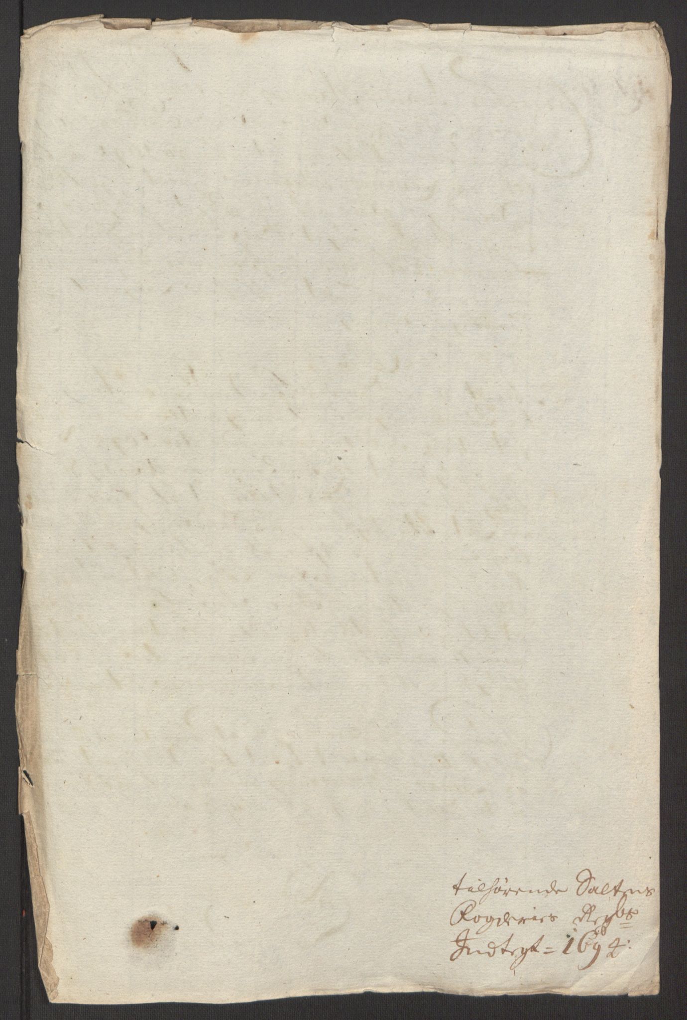 Rentekammeret inntil 1814, Reviderte regnskaper, Fogderegnskap, RA/EA-4092/R66/L4578: Fogderegnskap Salten, 1694-1696, s. 84