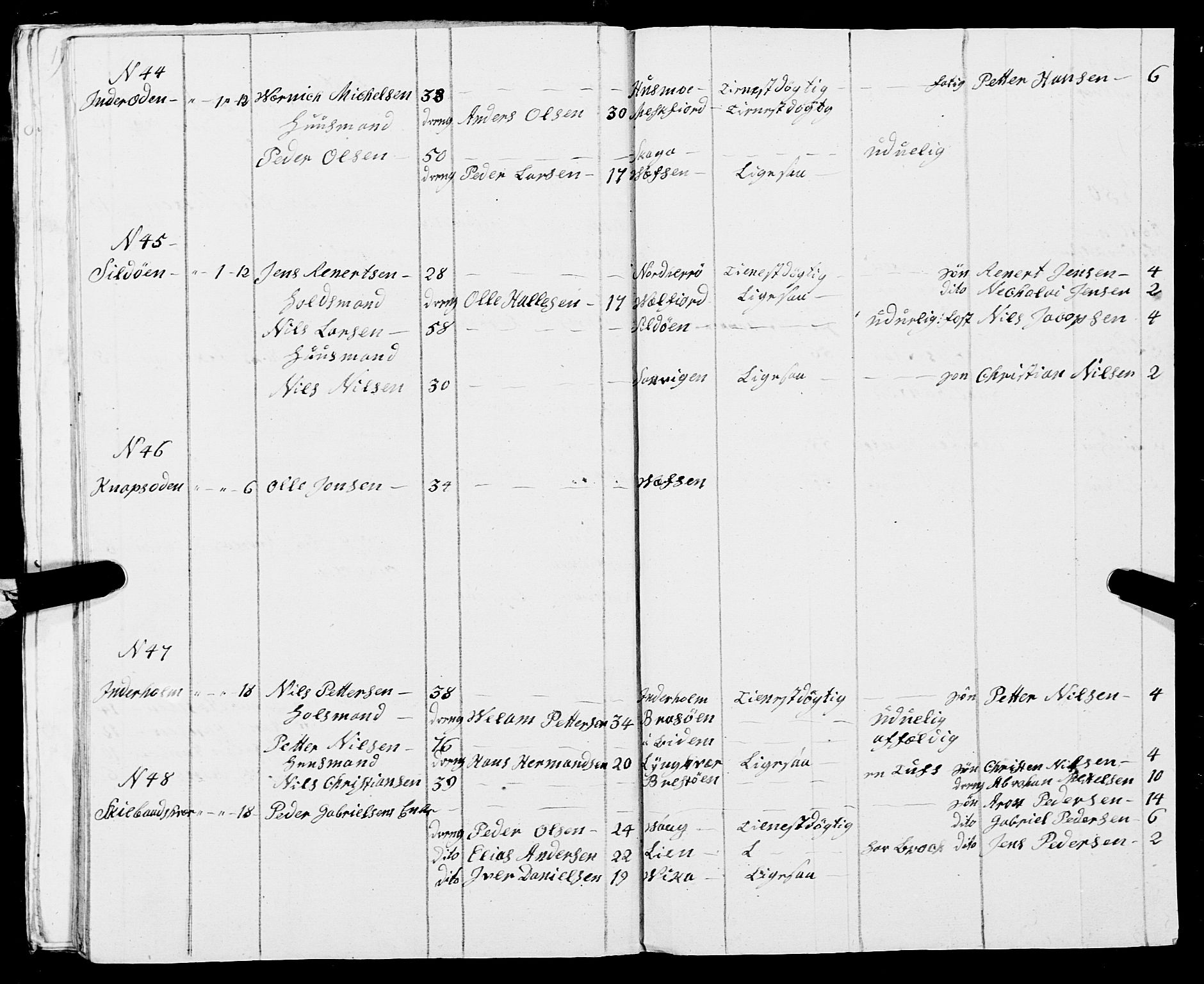 Fylkesmannen i Nordland, AV/SAT-A-0499/1.1/R/Ra/L0011/0002: -- / Innrulleringsmanntall for Herøy, 1809-1835, s. 32