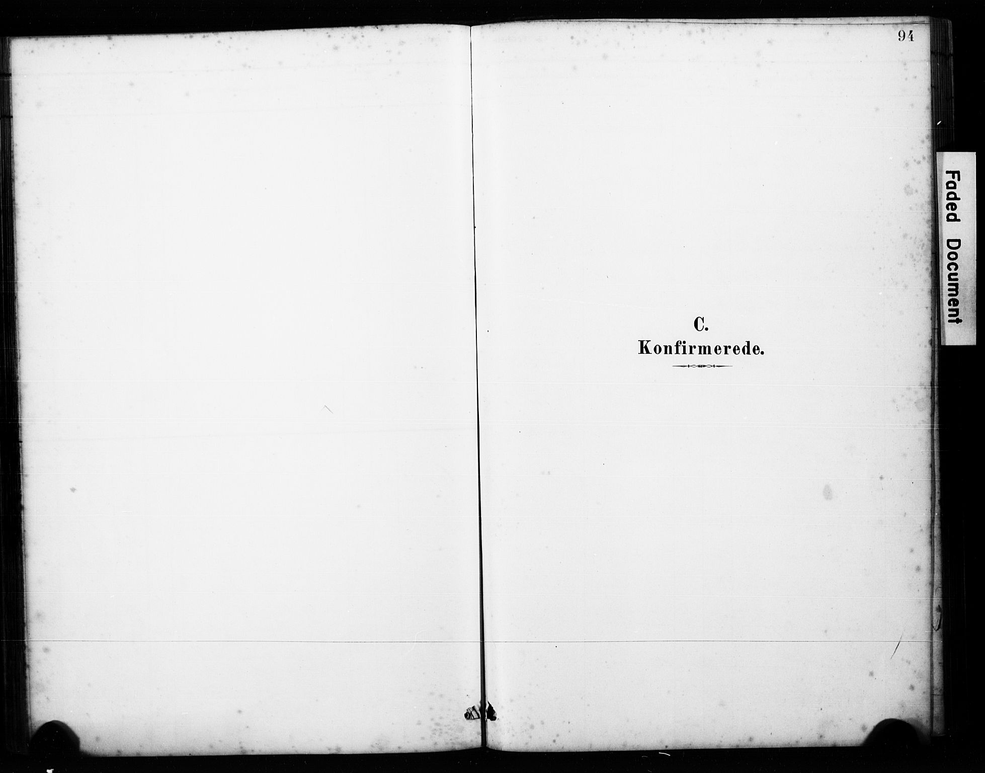 Alversund Sokneprestembete, SAB/A-73901/H/Ha/Hab: Klokkerbok nr. C 3, 1881-1894, s. 94