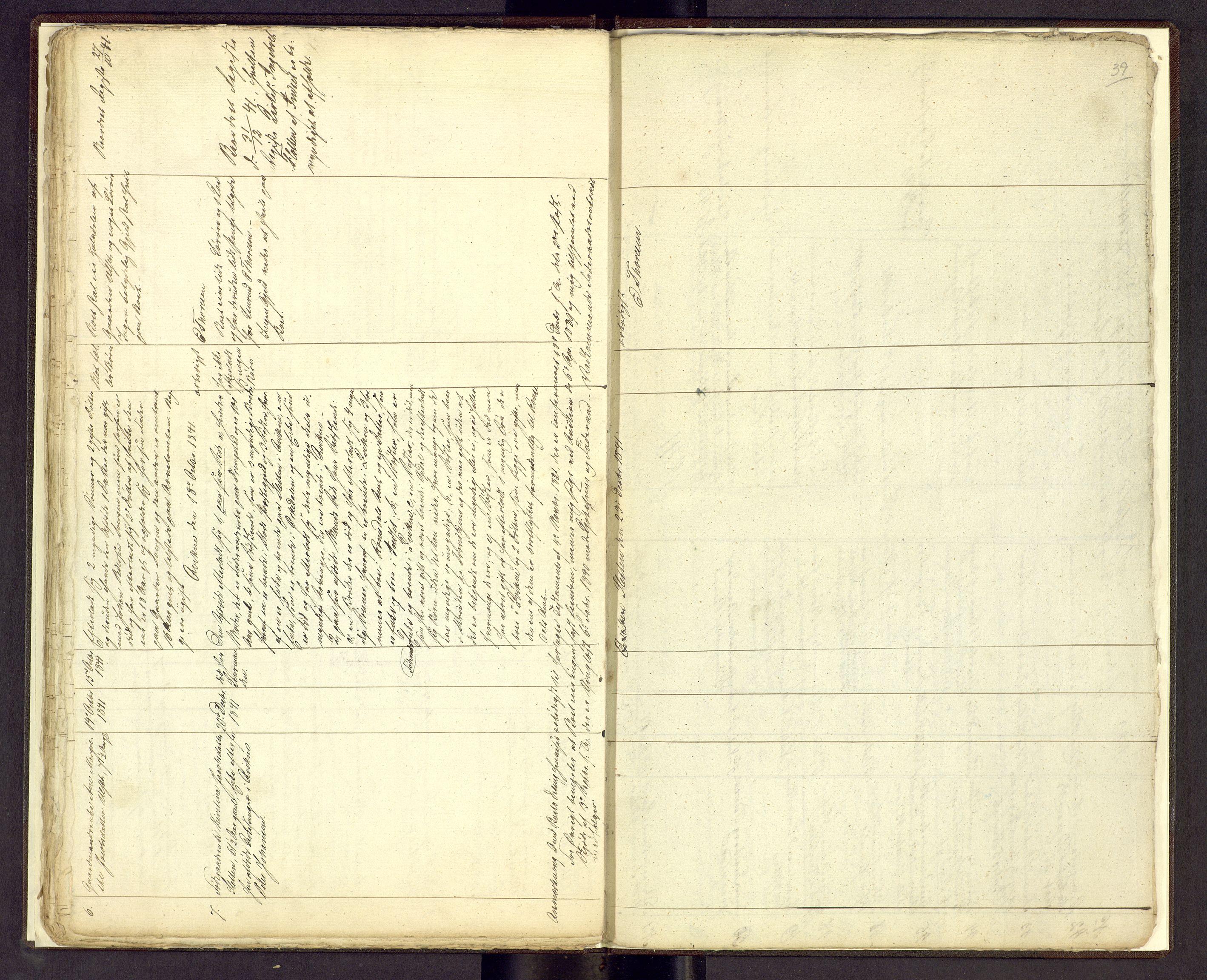 Nord-Østerdal tingrett, AV/SAH-TING-020/J/Jg/L0001/0001: Dødsfallsprotokoller / Dødsfallsprotokoll, 1837-1841