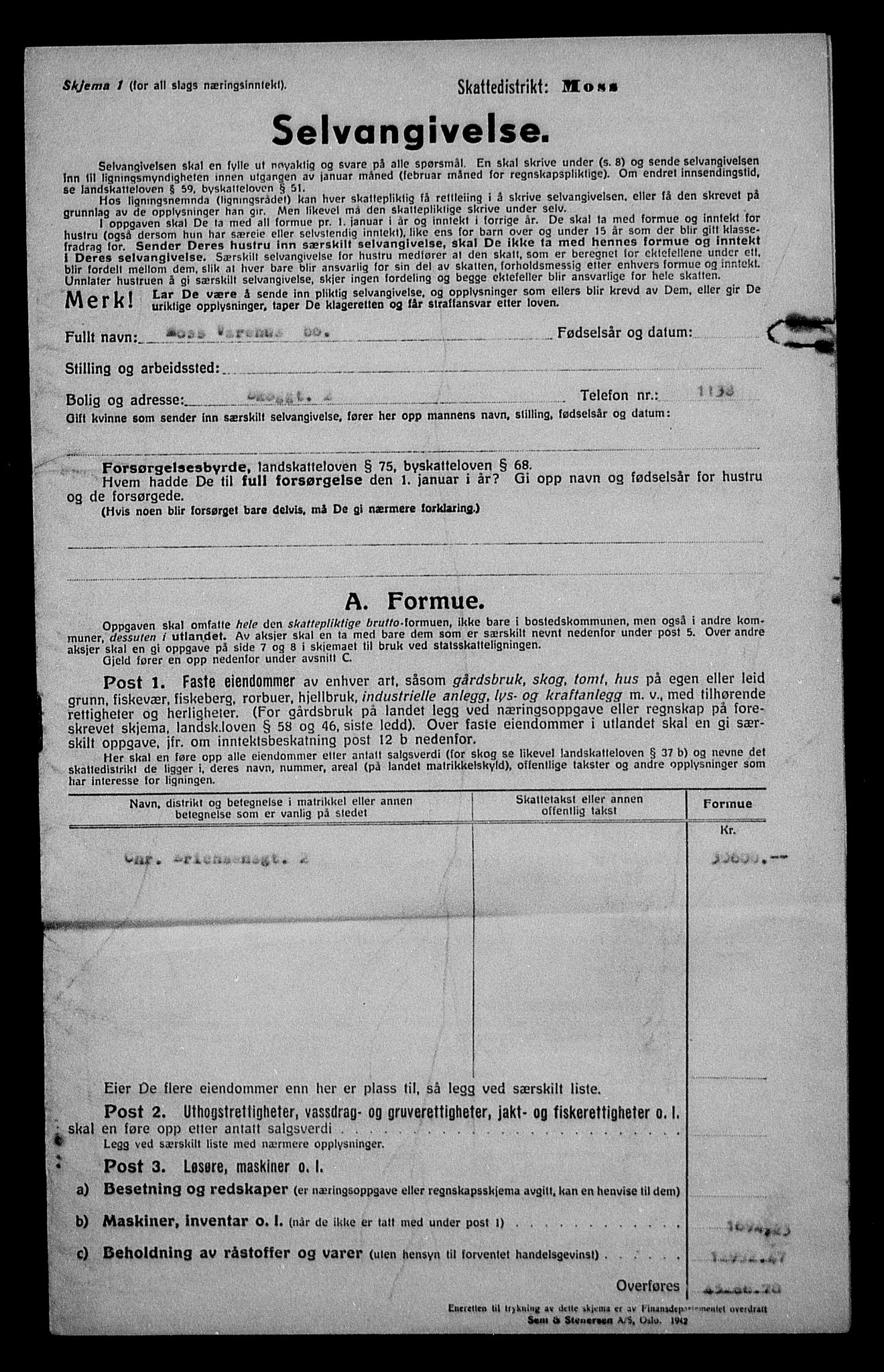 Justisdepartementet, Tilbakeføringskontoret for inndratte formuer, AV/RA-S-1564/H/Hc/Hcd/L1008: --, 1945-1947, s. 445