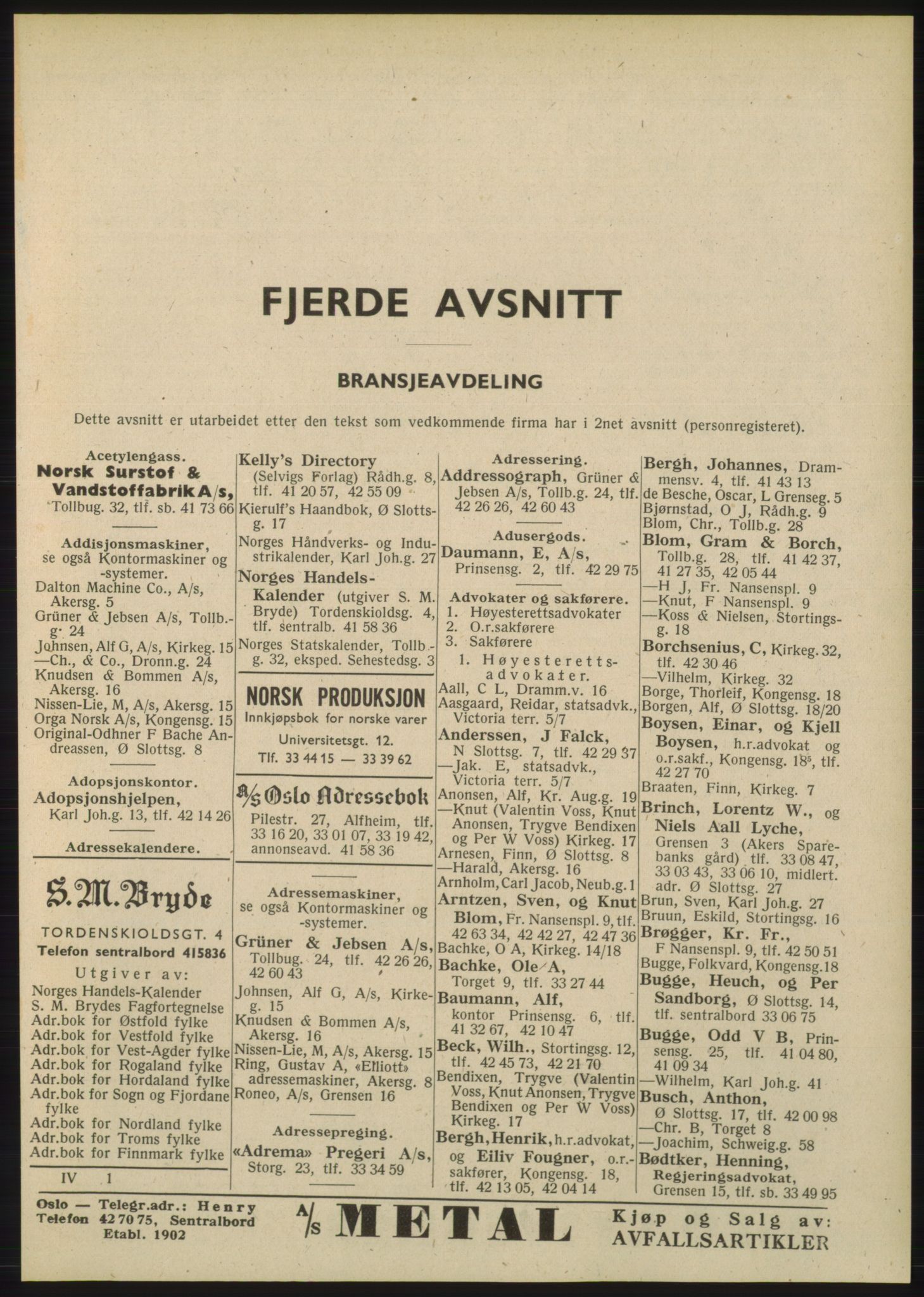 Kristiania/Oslo adressebok, PUBL/-, 1948, s. 2313