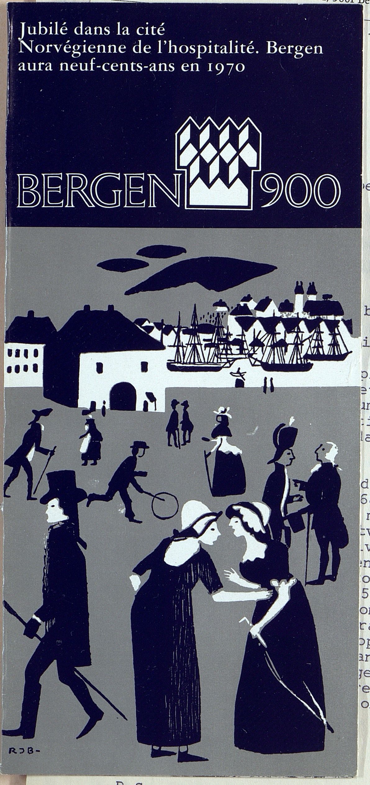 Byjubileet i Arendal 1973 , AAKS/KA0906-492a/E/E03/L0001: Andre Byjubileum, 1961-1970