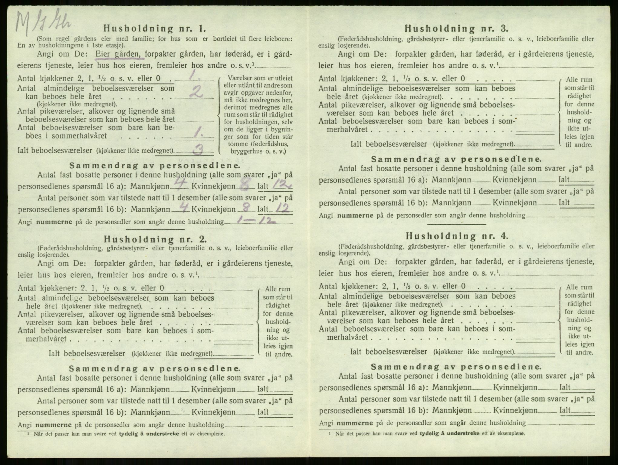 SAKO, Folketelling 1920 for 0718 Ramnes herred, 1920, s. 197