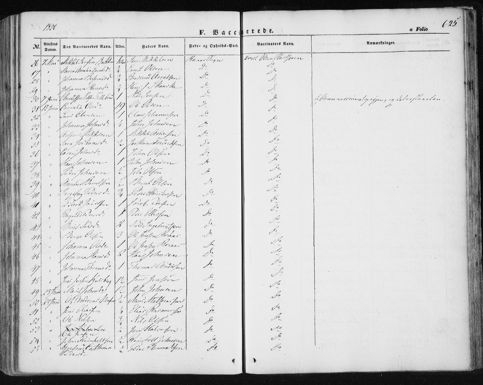 Ministerialprotokoller, klokkerbøker og fødselsregistre - Sør-Trøndelag, SAT/A-1456/681/L0931: Ministerialbok nr. 681A09, 1845-1859, s. 625