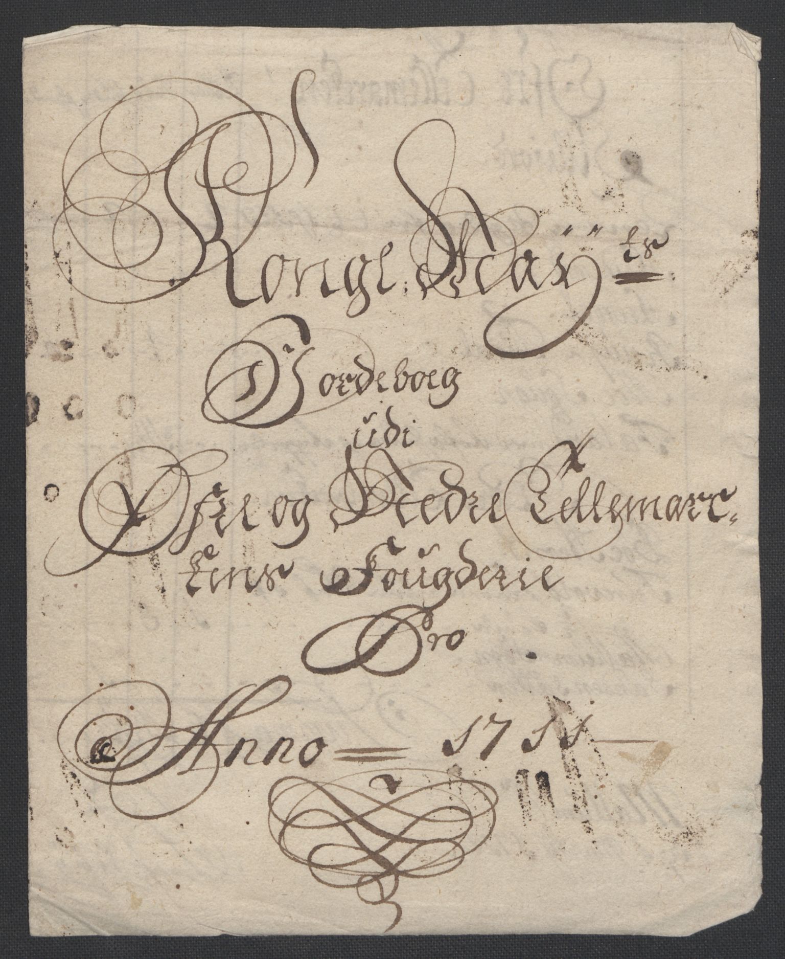 Rentekammeret inntil 1814, Reviderte regnskaper, Fogderegnskap, AV/RA-EA-4092/R36/L2120: Fogderegnskap Øvre og Nedre Telemark og Bamble, 1711, s. 26