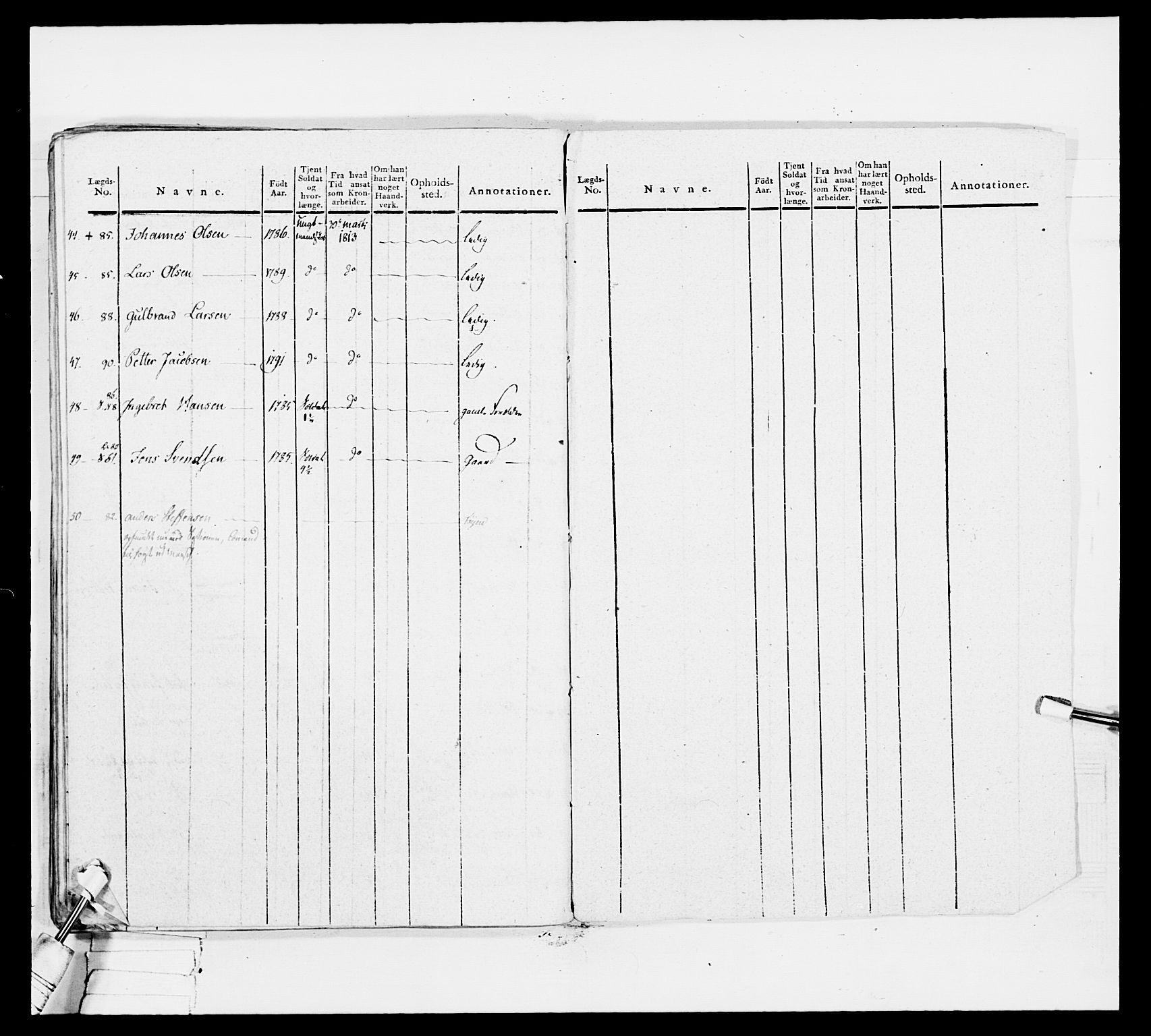 Generalitets- og kommissariatskollegiet, Det kongelige norske kommissariatskollegium, AV/RA-EA-5420/E/Eh/L0035: Nordafjelske gevorbne infanteriregiment, 1812-1813, s. 146