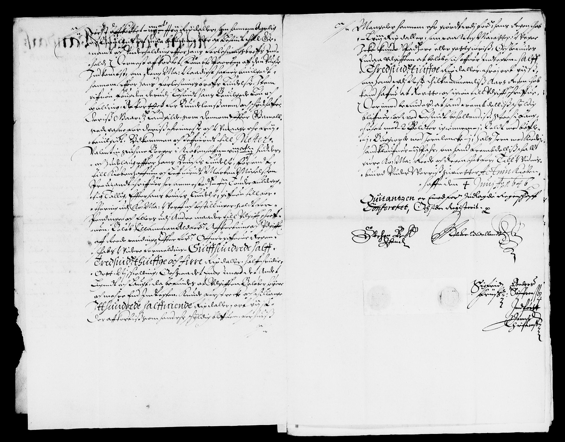 Rentekammeret inntil 1814, Reviderte regnskaper, Lensregnskaper, AV/RA-EA-5023/R/Rb/Rbr/L0017: Lista len, 1646-1649