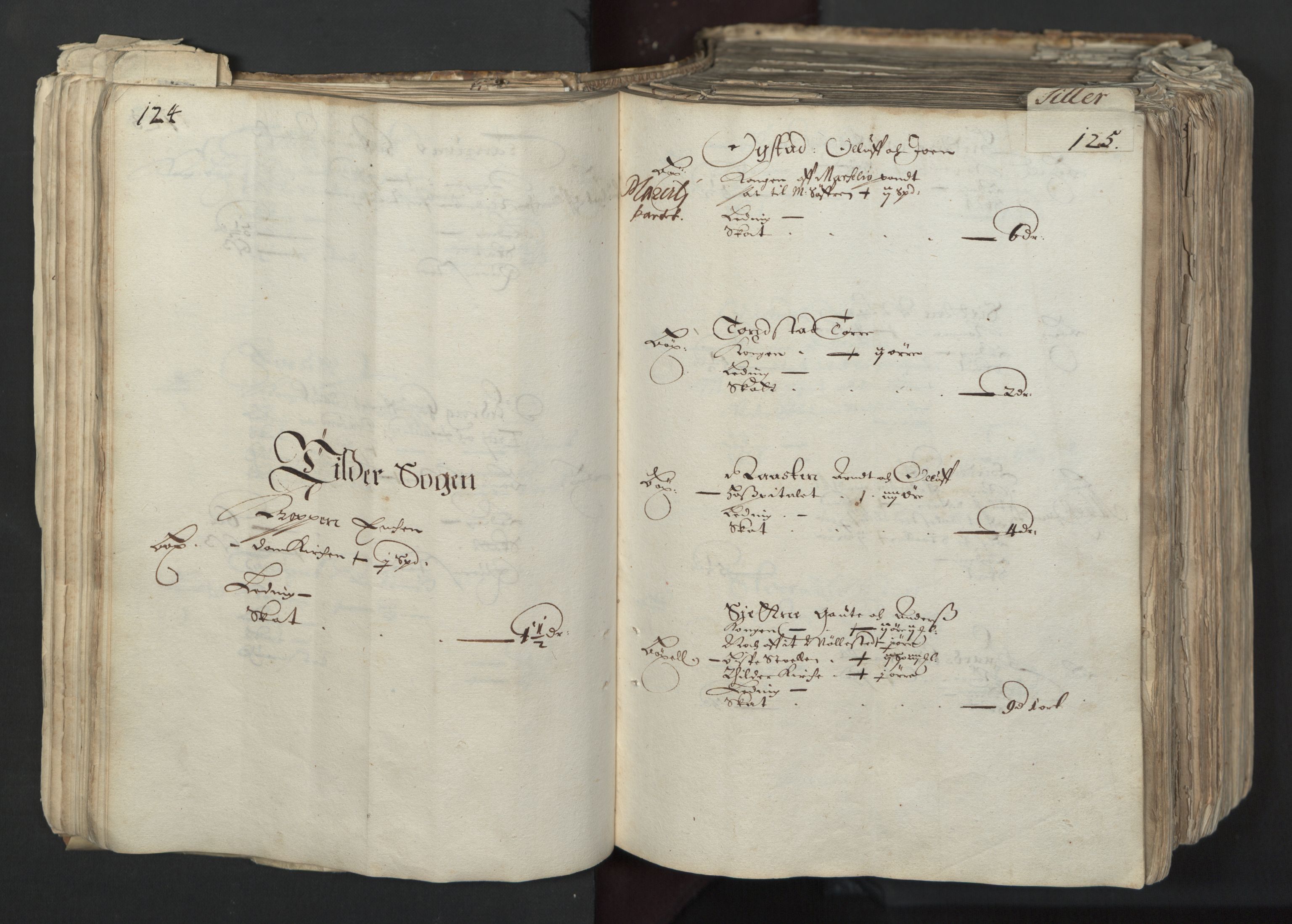 Rentekammeret inntil 1814, Realistisk ordnet avdeling, AV/RA-EA-4070/L/L0027: Trondheim lagdømme:, 1661, s. 124-125