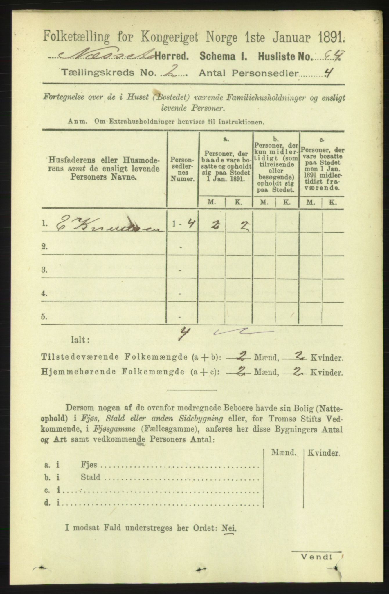 RA, Folketelling 1891 for 1543 Nesset herred, 1891, s. 625