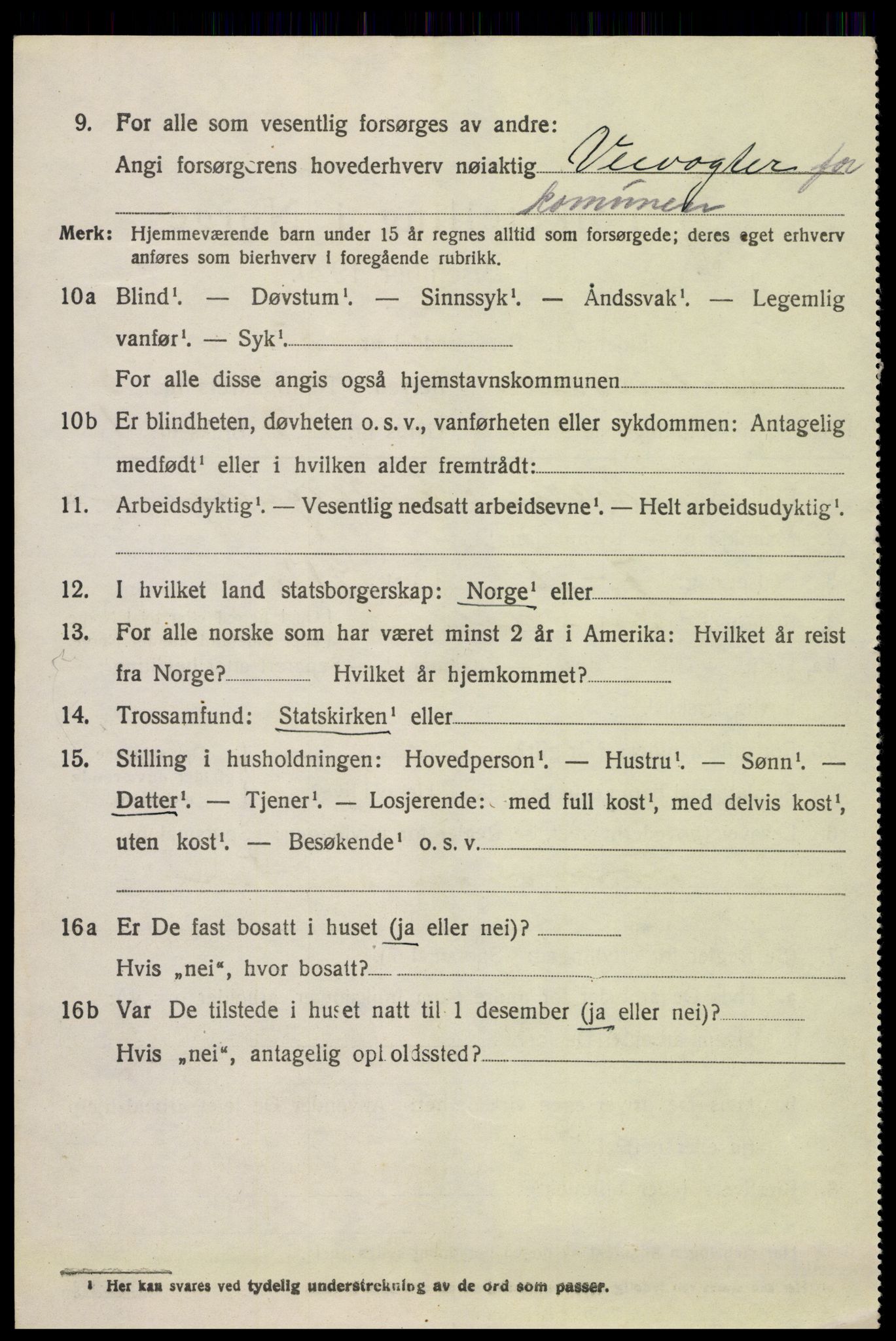 SAH, Folketelling 1920 for 0526 Snertingdal herred, 1920, s. 2844