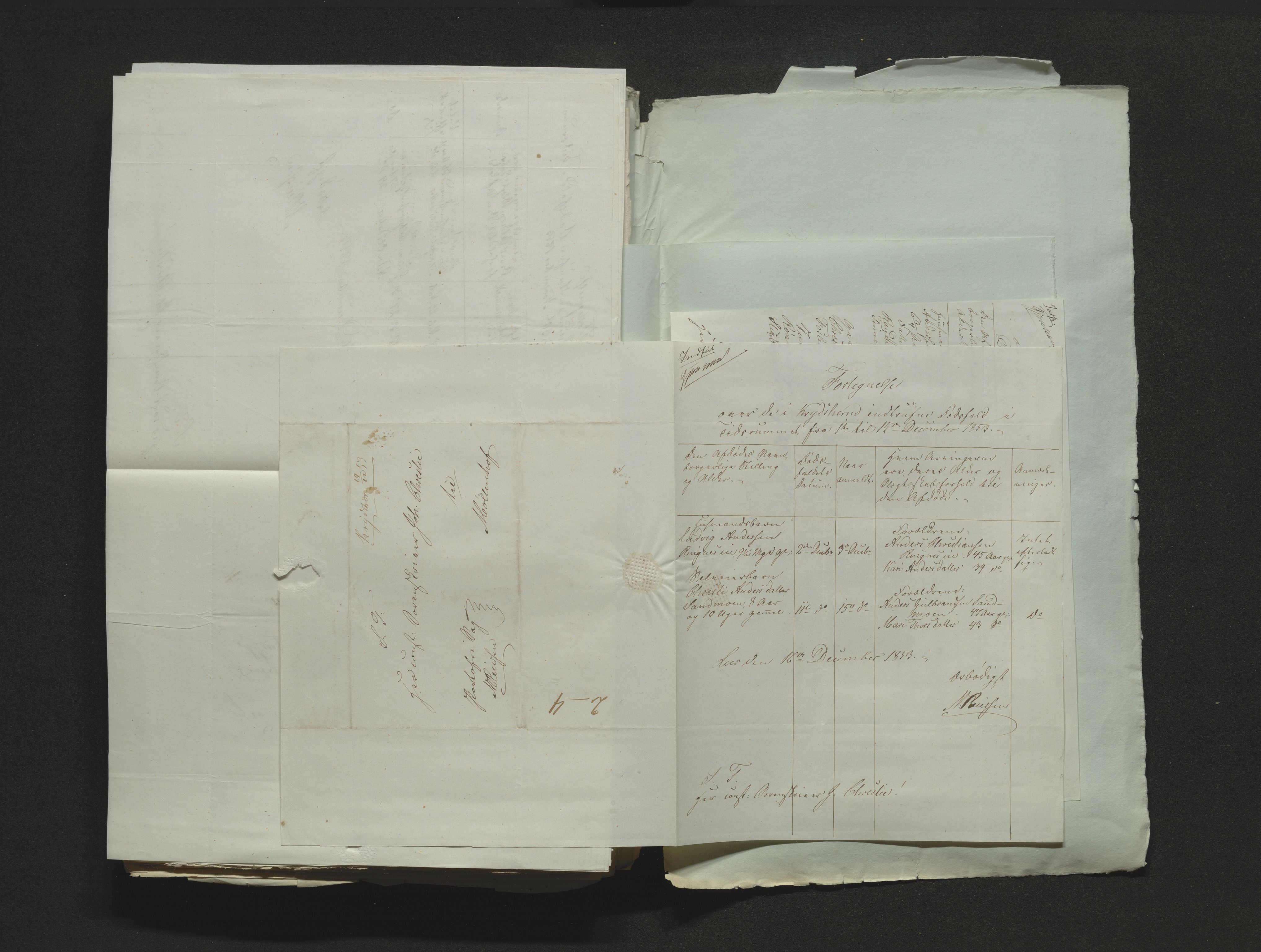 Eiker, Modum og Sigdal sorenskriveri, AV/SAKO-A-123/H/Ha/Hab/L0008: Dødsfallsmeldinger, 1850-1853