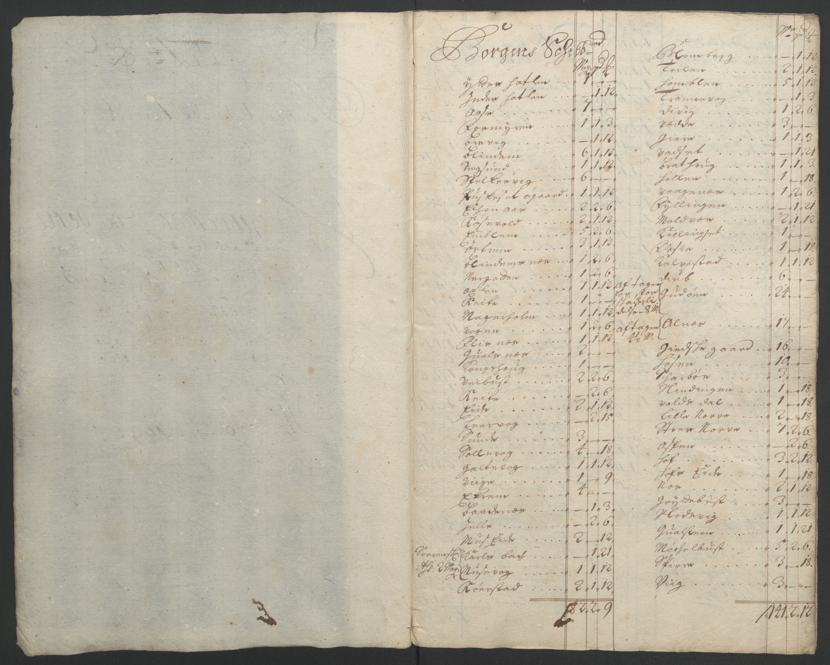 Rentekammeret inntil 1814, Reviderte regnskaper, Fogderegnskap, AV/RA-EA-4092/R54/L3555: Fogderegnskap Sunnmøre, 1694-1695, s. 110