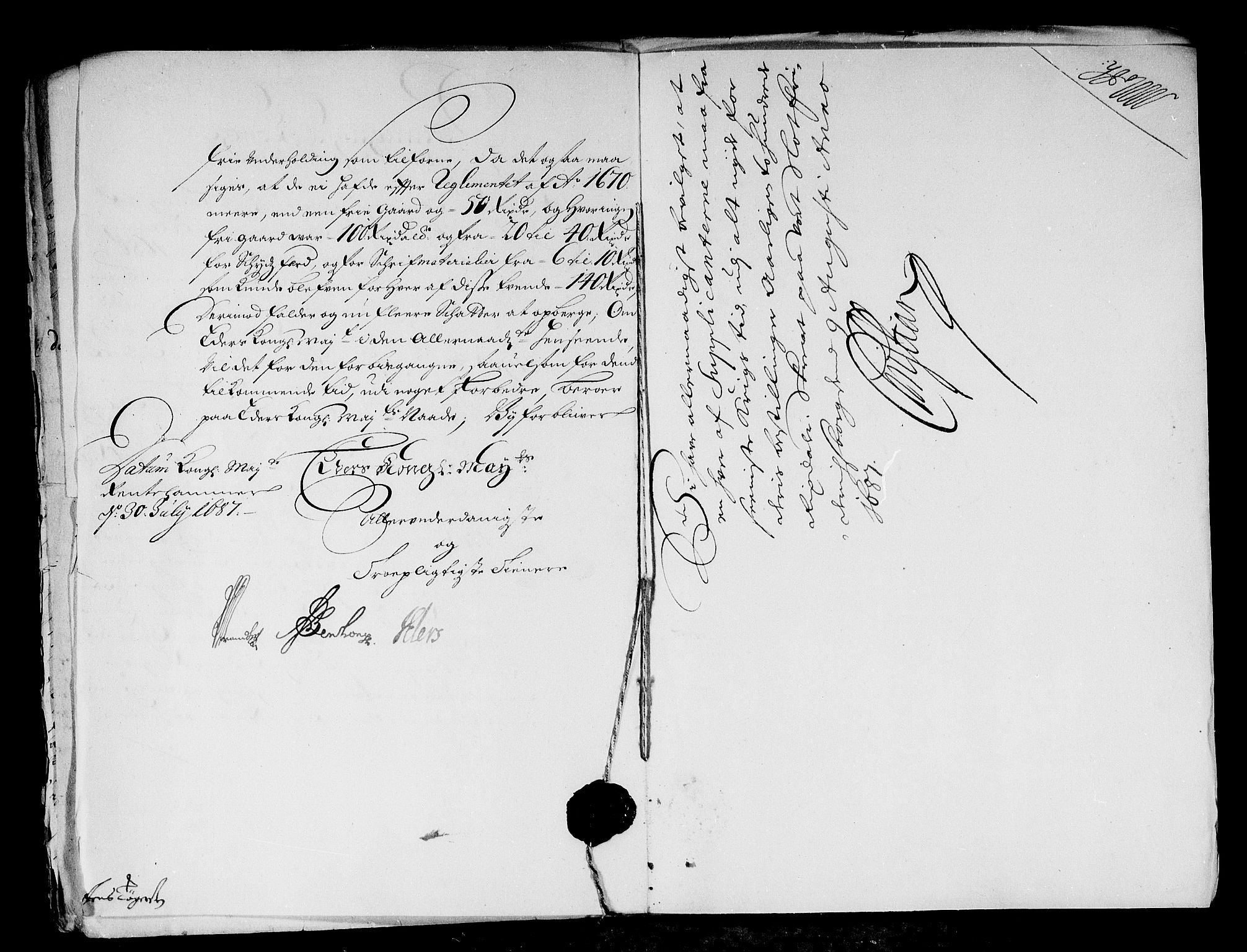 Rentekammeret inntil 1814, Reviderte regnskaper, Stiftamtstueregnskaper, Bergen stiftamt, AV/RA-EA-6043/R/Rc/L0083: Bergen stiftamt, 1685-1687