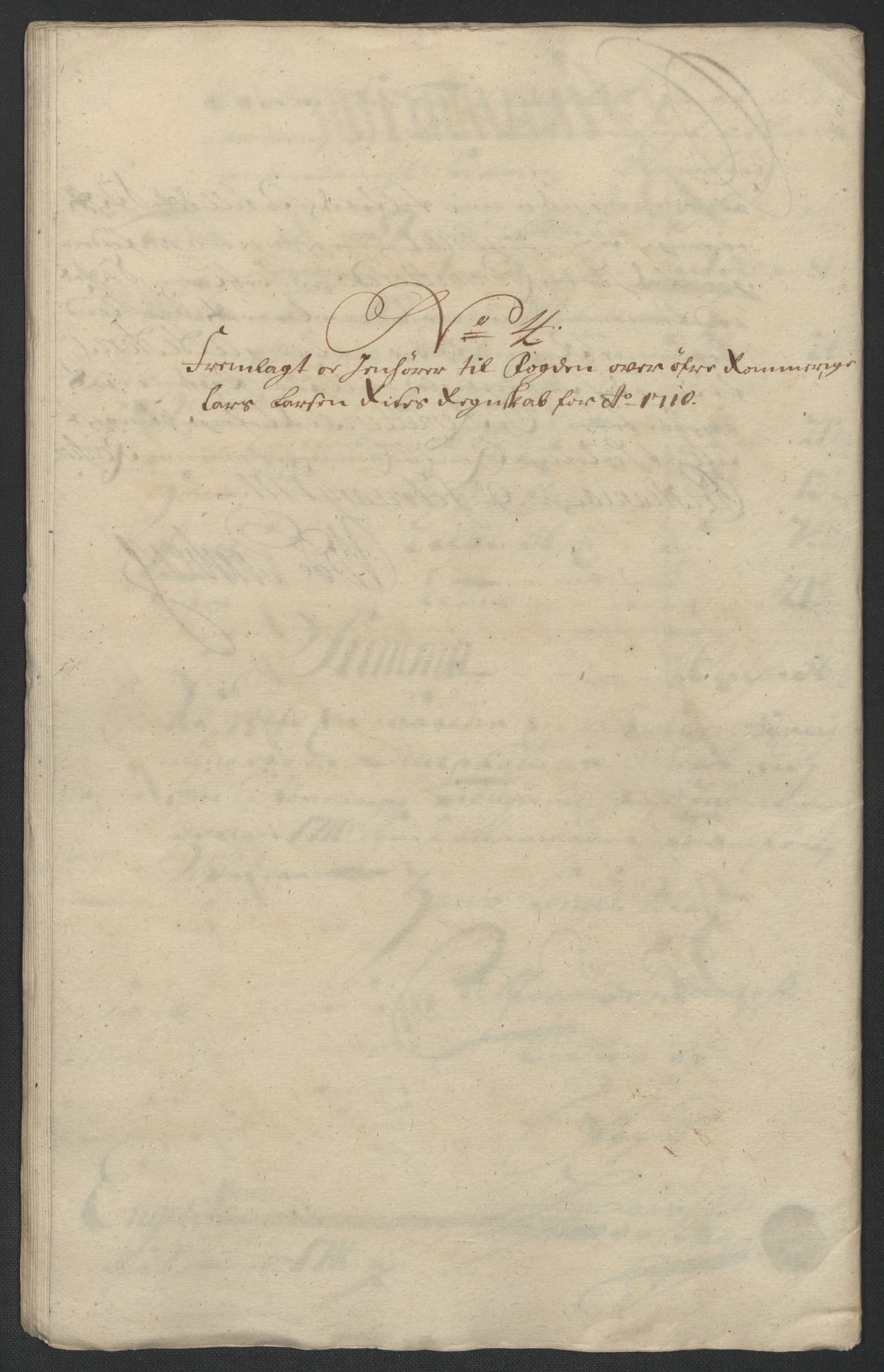 Rentekammeret inntil 1814, Reviderte regnskaper, Fogderegnskap, AV/RA-EA-4092/R12/L0720: Fogderegnskap Øvre Romerike, 1710-1711, s. 117