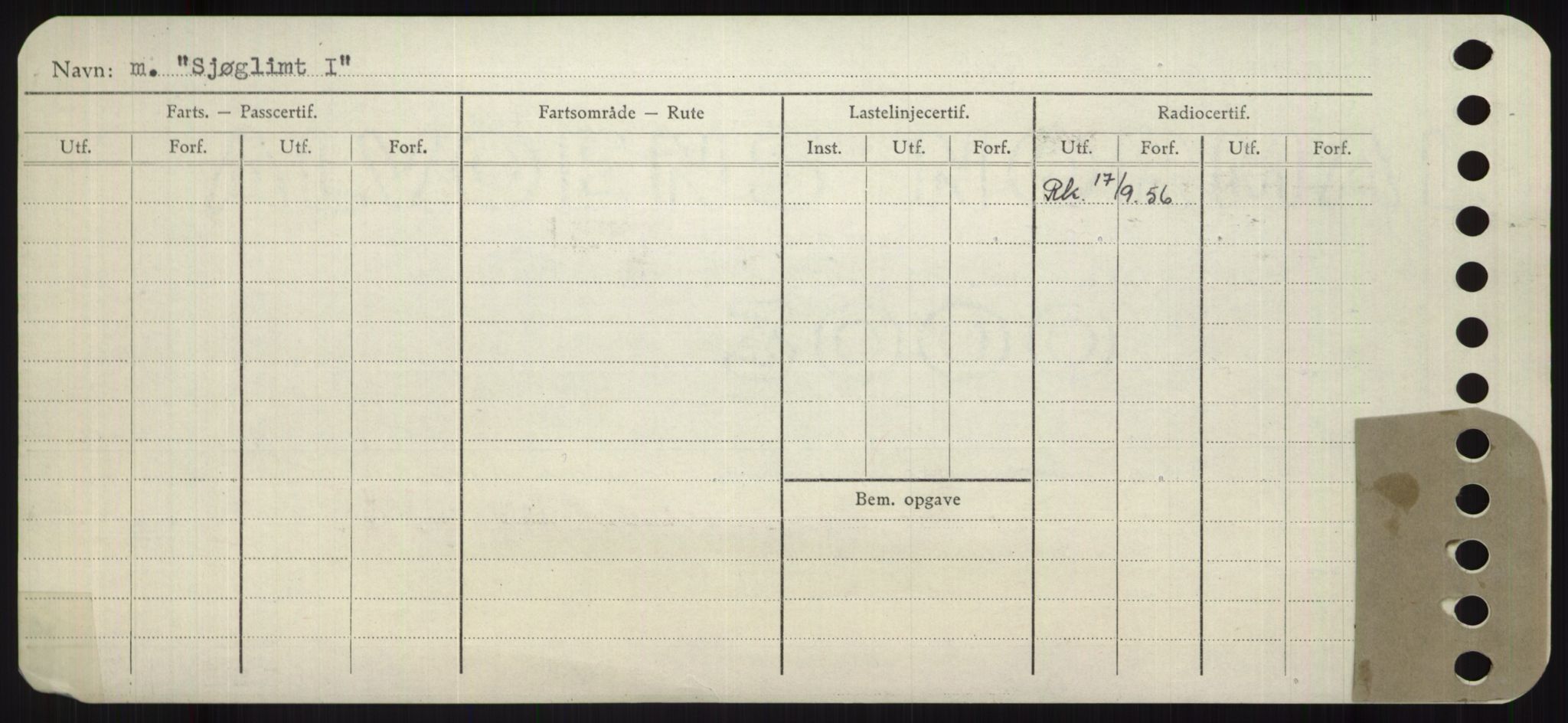 Sjøfartsdirektoratet med forløpere, Skipsmålingen, RA/S-1627/H/Ha/L0005/0001: Fartøy, S-Sven / Fartøy, S-Skji, s. 530