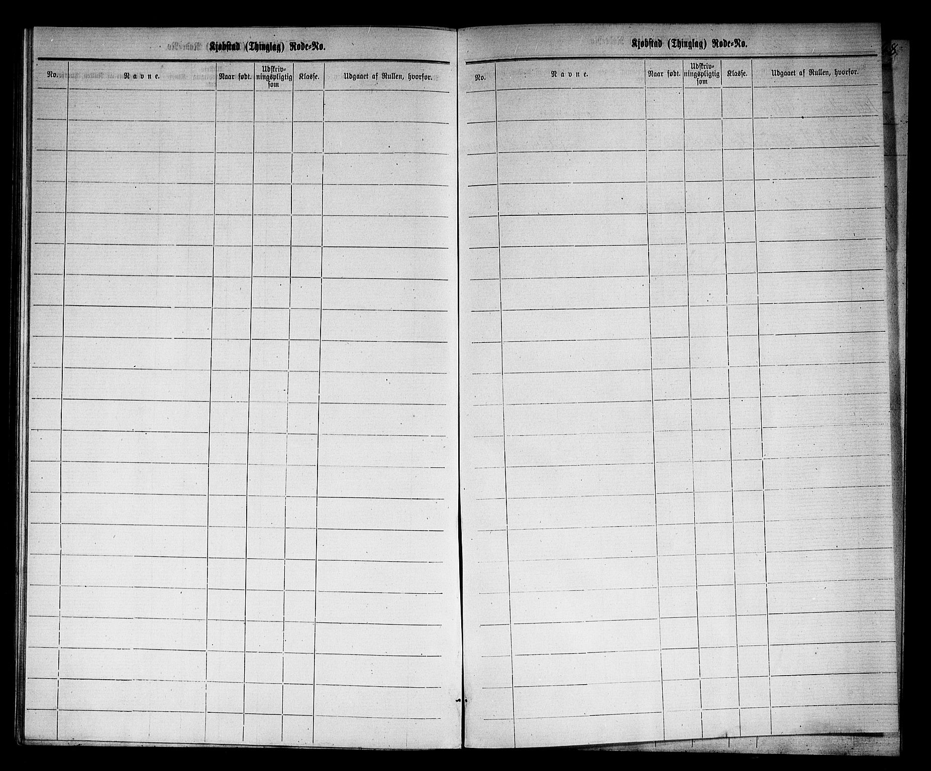 Holmestrand innrulleringskontor, SAKO/A-1151/G/Gb/L0002: Utskrivningsregisterrulle, 1870-1890, s. 60
