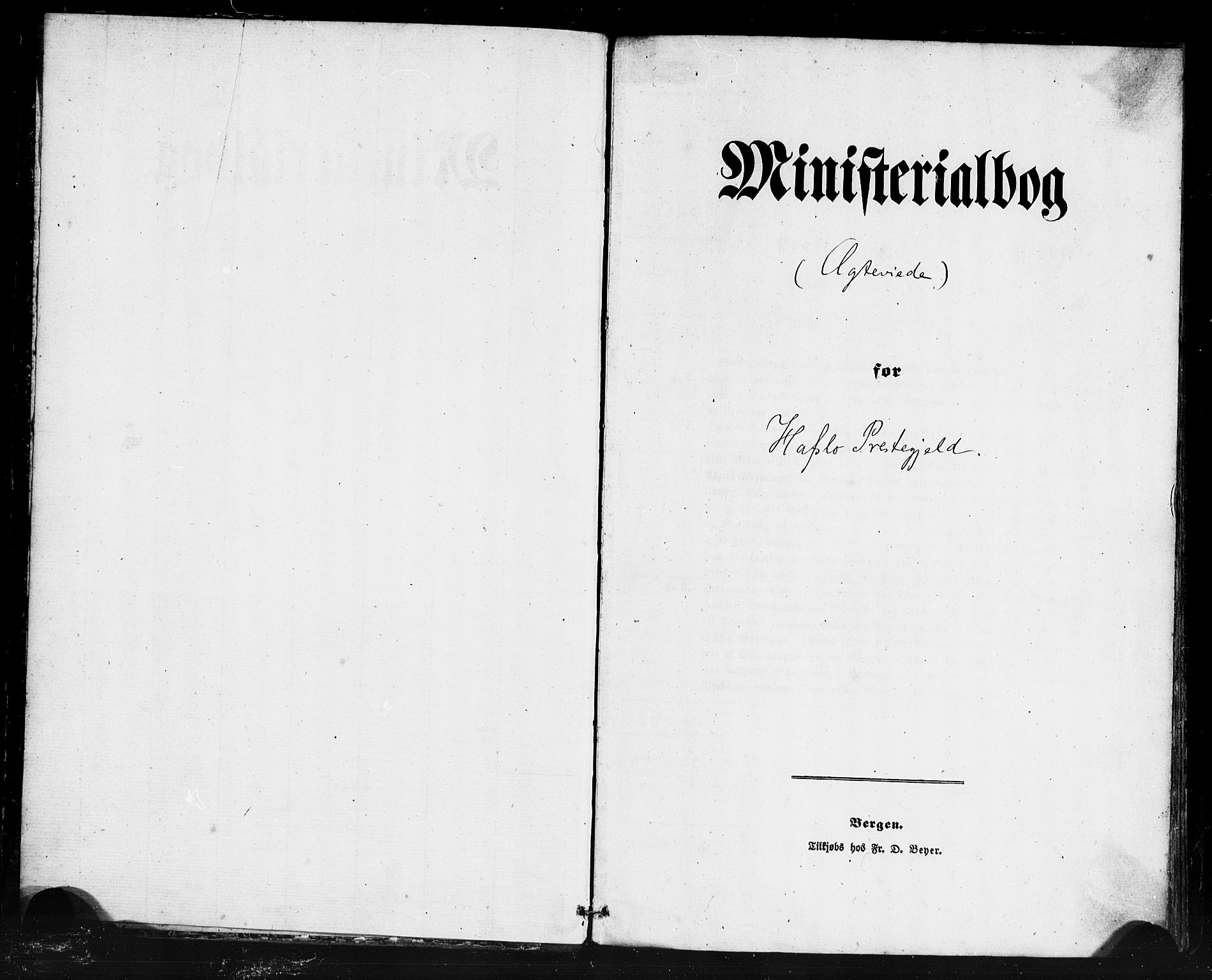 Hafslo sokneprestembete, SAB/A-80301/H/Haa/Haaa/L0013: Ministerialbok nr. A 13, 1854-1879