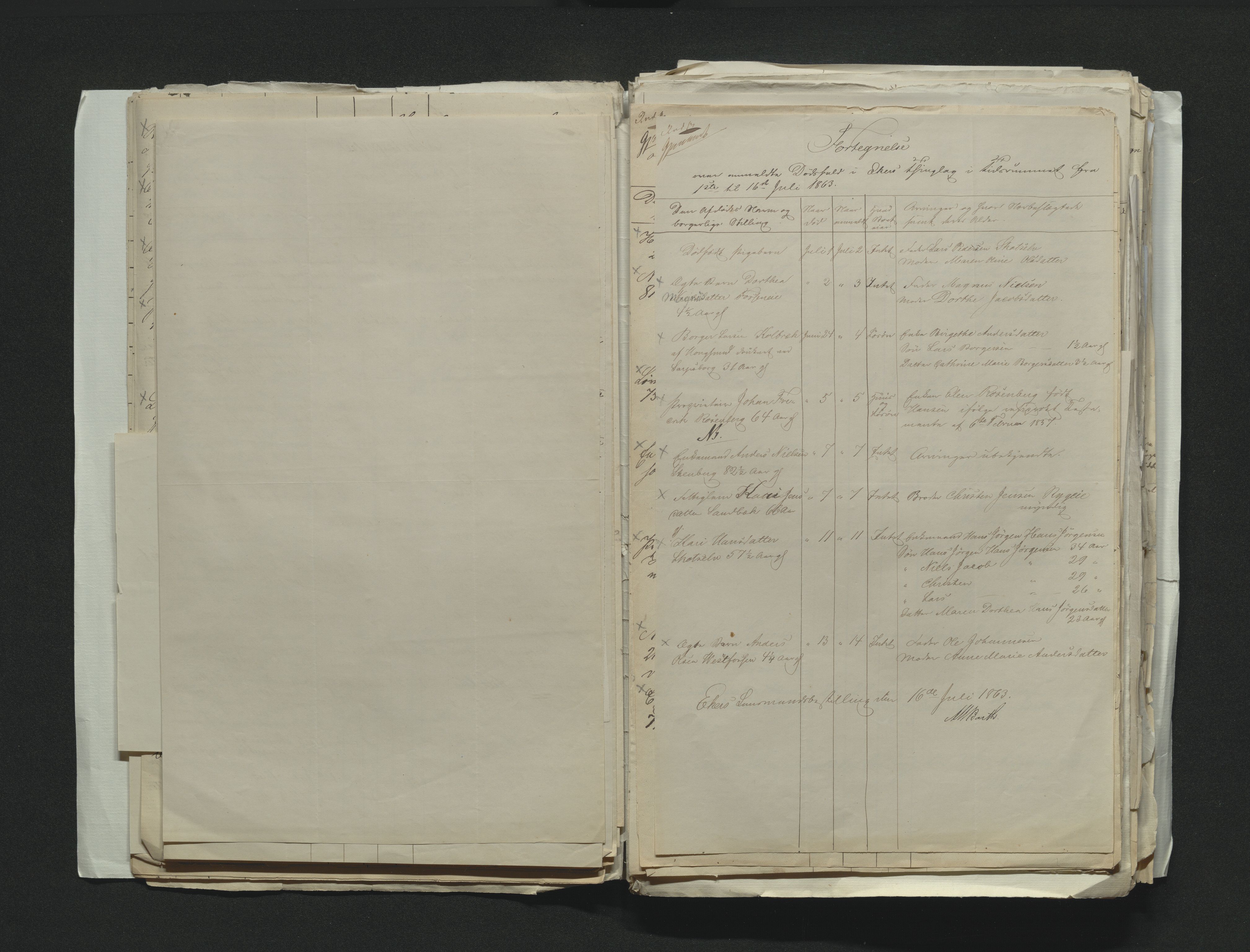 Eiker, Modum og Sigdal sorenskriveri, AV/SAKO-A-123/H/Ha/Hab/L0011: Dødsfallsmeldinger, 1862-1865, s. 199