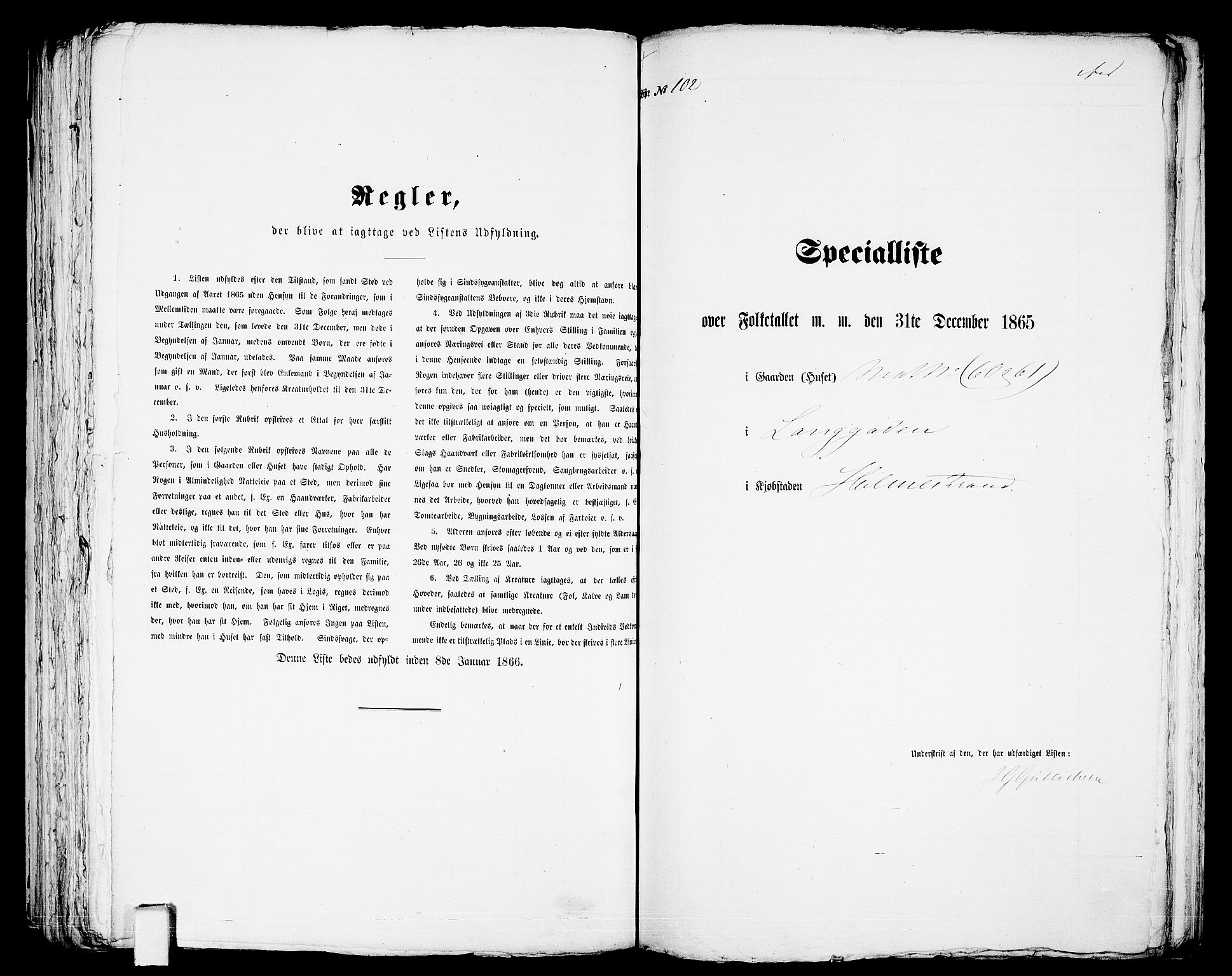 RA, Folketelling 1865 for 0702B Botne prestegjeld, Holmestrand kjøpstad, 1865, s. 211