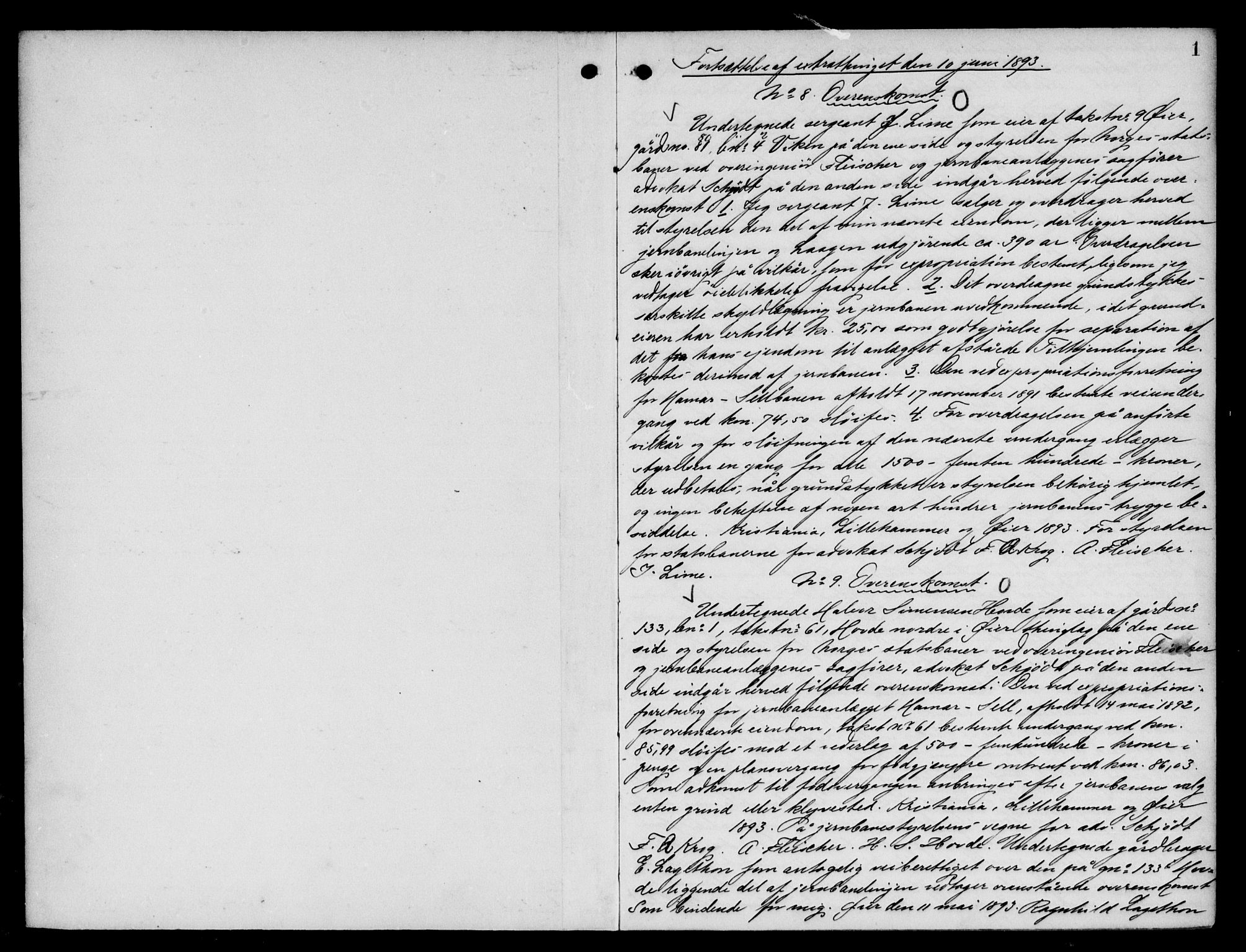 Mellom-Gudbrandsdal sorenskriveri, AV/SAH-TING-038/H/Hb/L0010: Pantebok nr. 10, 1893-1896, s. 1