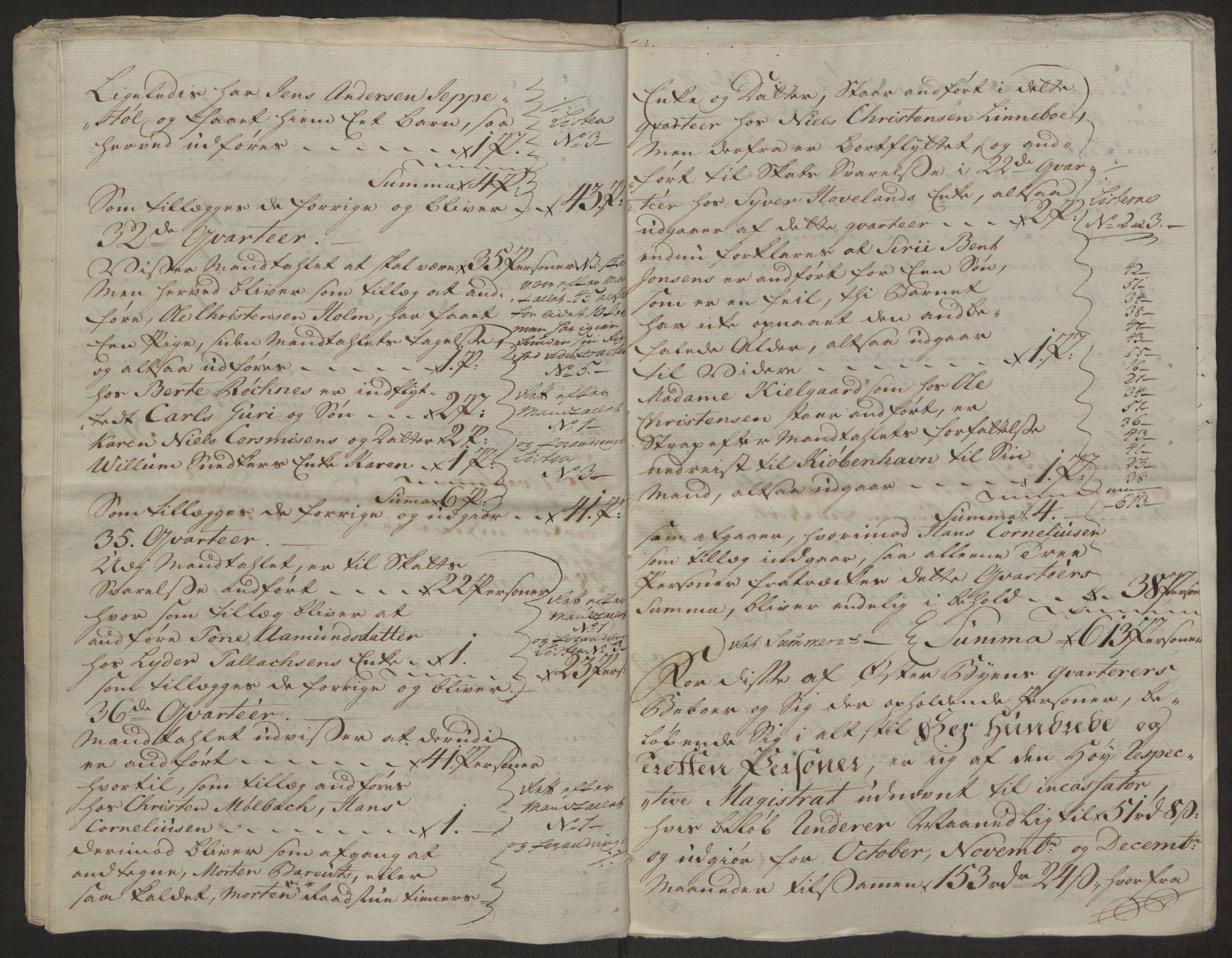 Rentekammeret inntil 1814, Reviderte regnskaper, Byregnskaper, AV/RA-EA-4066/R/Rm/L0265/0001: [M6] Kontribusjonsregnskap / Ekstraskatt, 1762-1764, s. 12