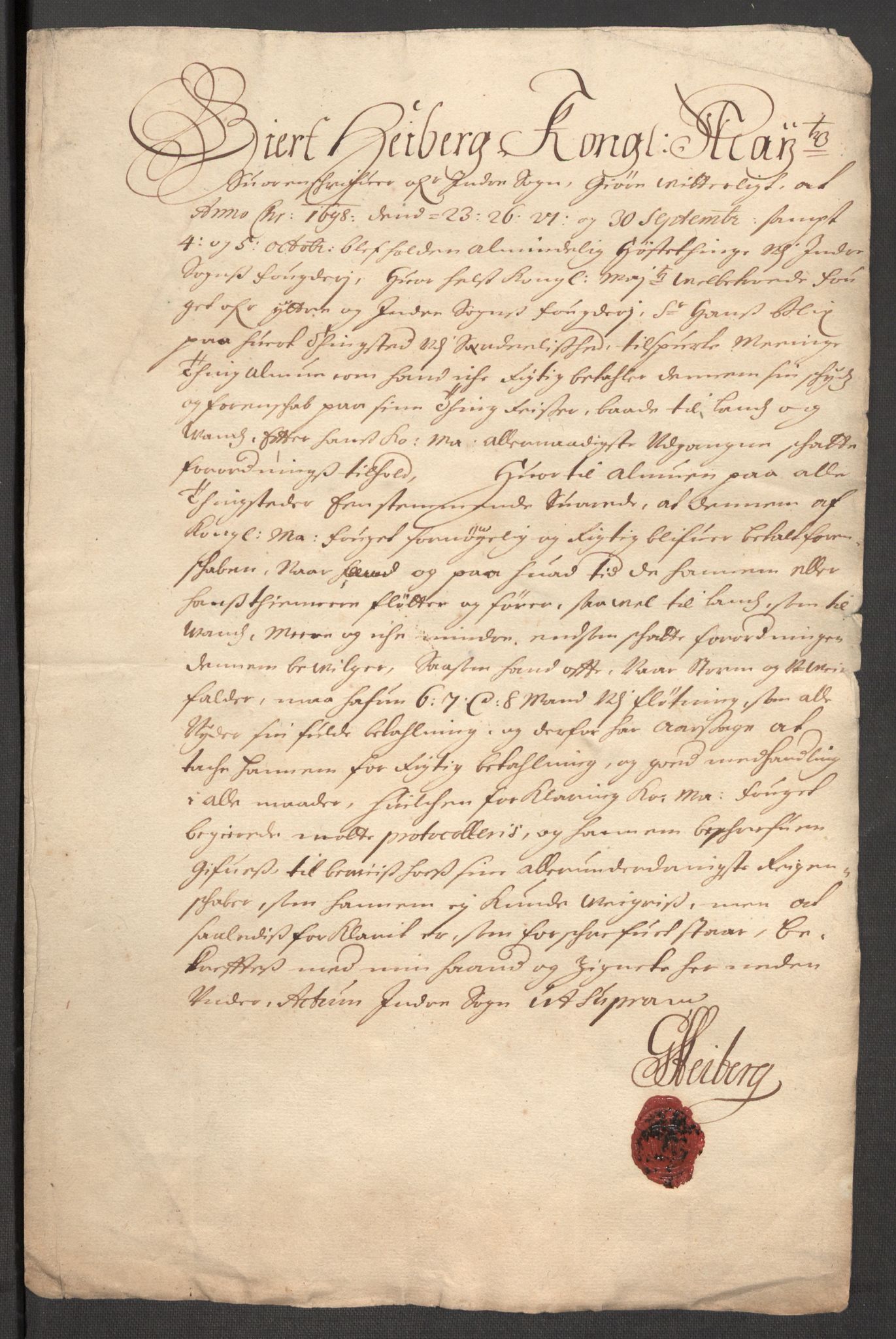 Rentekammeret inntil 1814, Reviderte regnskaper, Fogderegnskap, RA/EA-4092/R52/L3310: Fogderegnskap Sogn, 1698-1699, s. 280