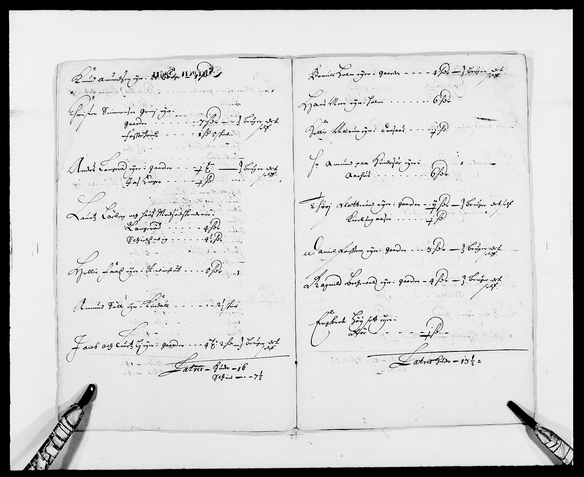 Rentekammeret inntil 1814, Reviderte regnskaper, Fogderegnskap, AV/RA-EA-4092/R34/L2042: Fogderegnskap Bamble, 1673-1675, s. 53