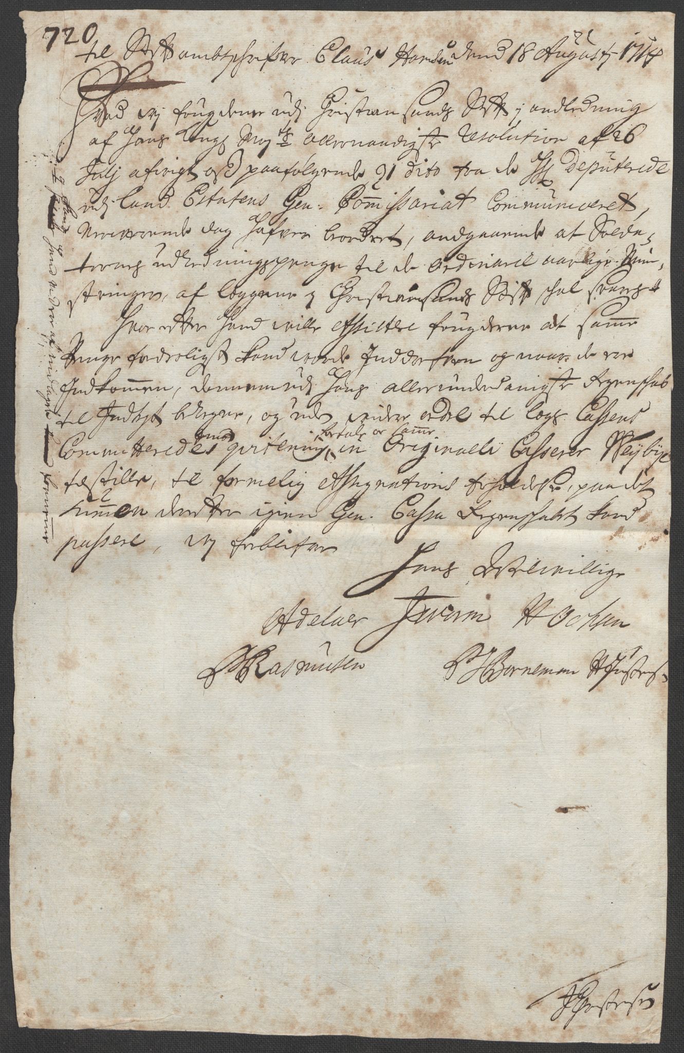 Rentekammeret inntil 1814, Reviderte regnskaper, Fogderegnskap, AV/RA-EA-4092/R18/L1311: Fogderegnskap Hadeland, Toten og Valdres, 1713, s. 106