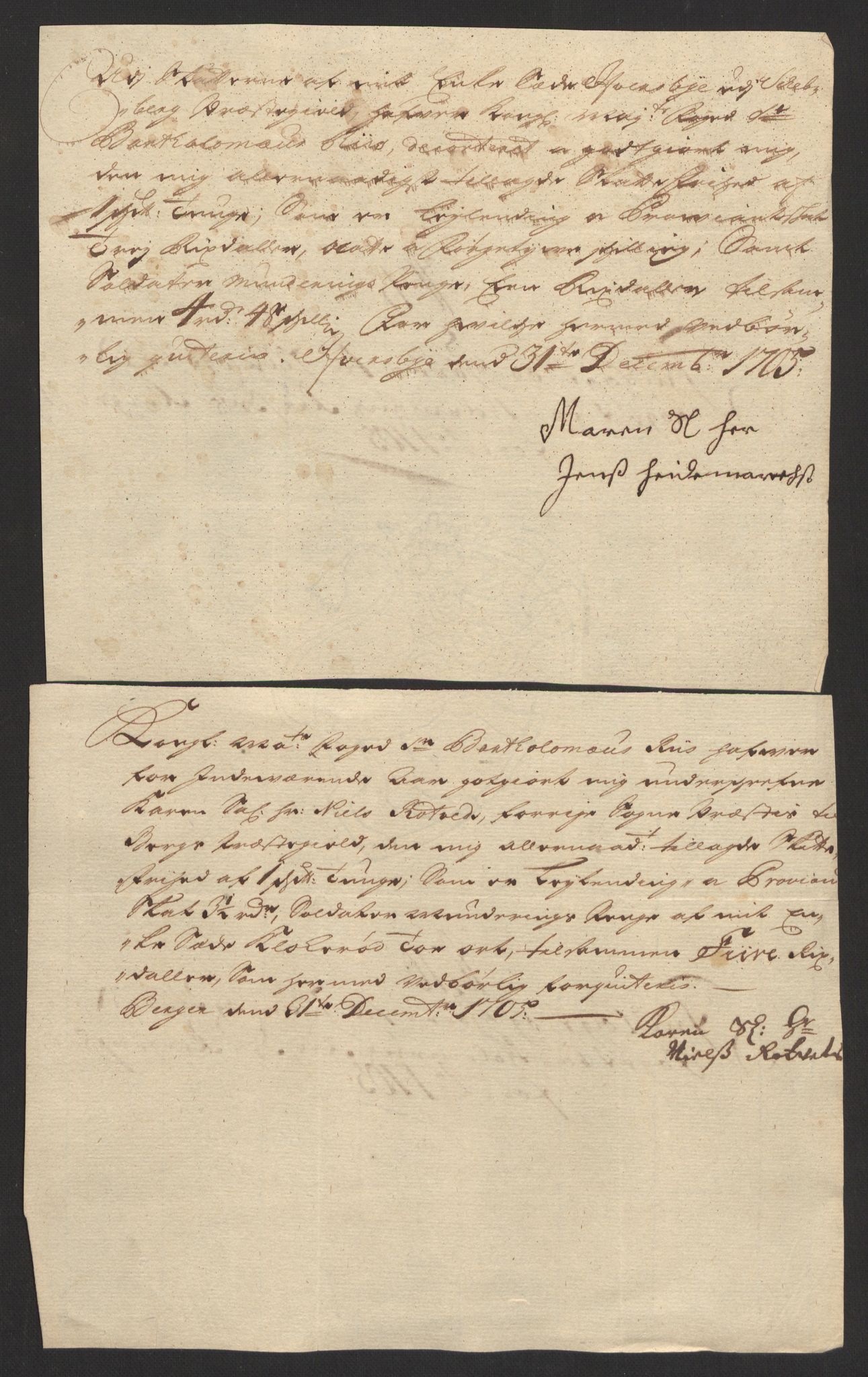 Rentekammeret inntil 1814, Reviderte regnskaper, Fogderegnskap, AV/RA-EA-4092/R01/L0017: Fogderegnskap Idd og Marker, 1704-1706, s. 320