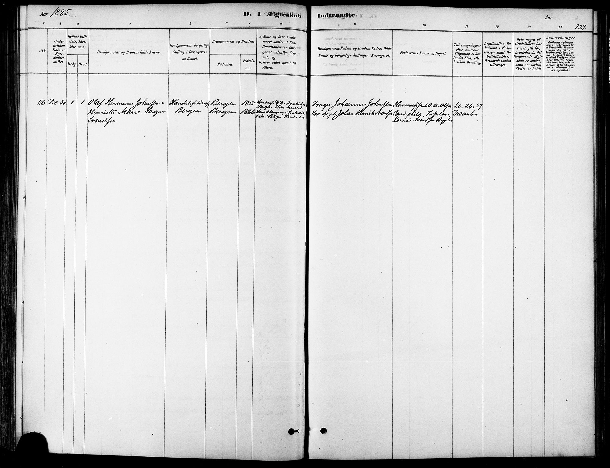 Ministerialprotokoller, klokkerbøker og fødselsregistre - Møre og Romsdal, SAT/A-1454/529/L0454: Ministerialbok nr. 529A04, 1878-1885, s. 229