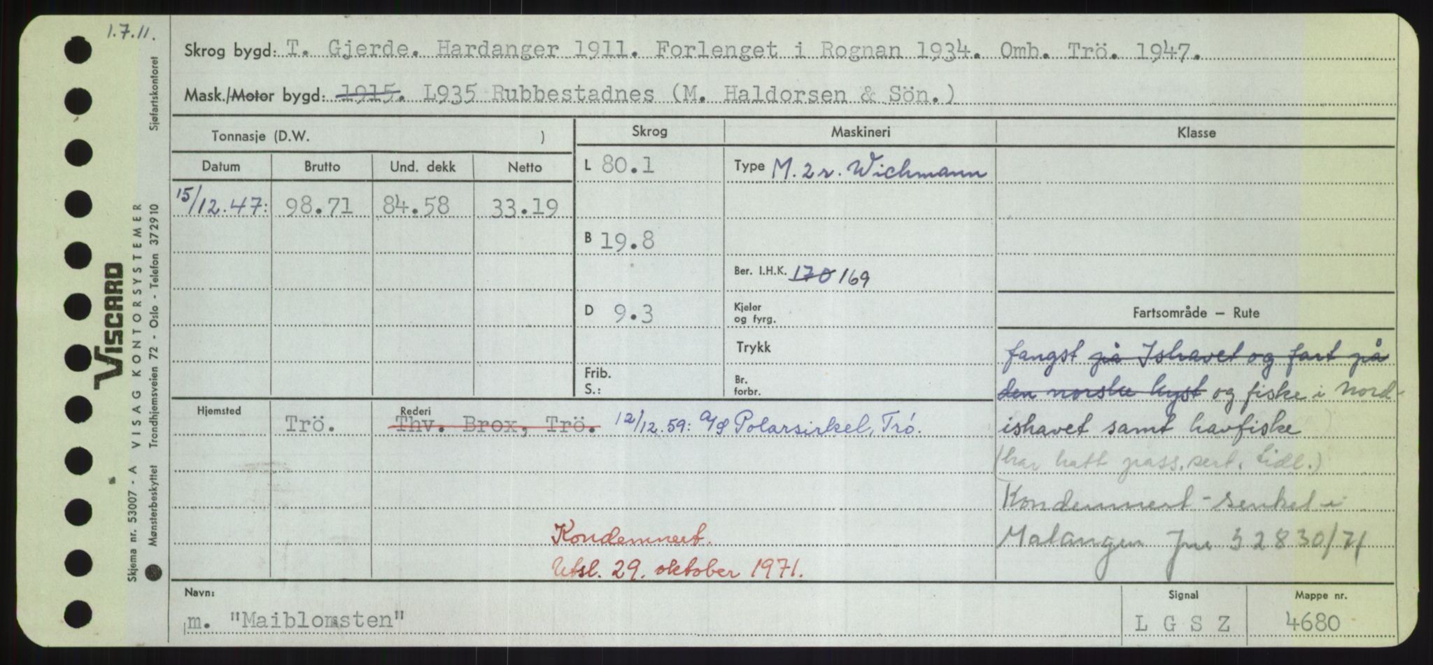 Sjøfartsdirektoratet med forløpere, Skipsmålingen, RA/S-1627/H/Hd/L0024: Fartøy, M-Mim, s. 115