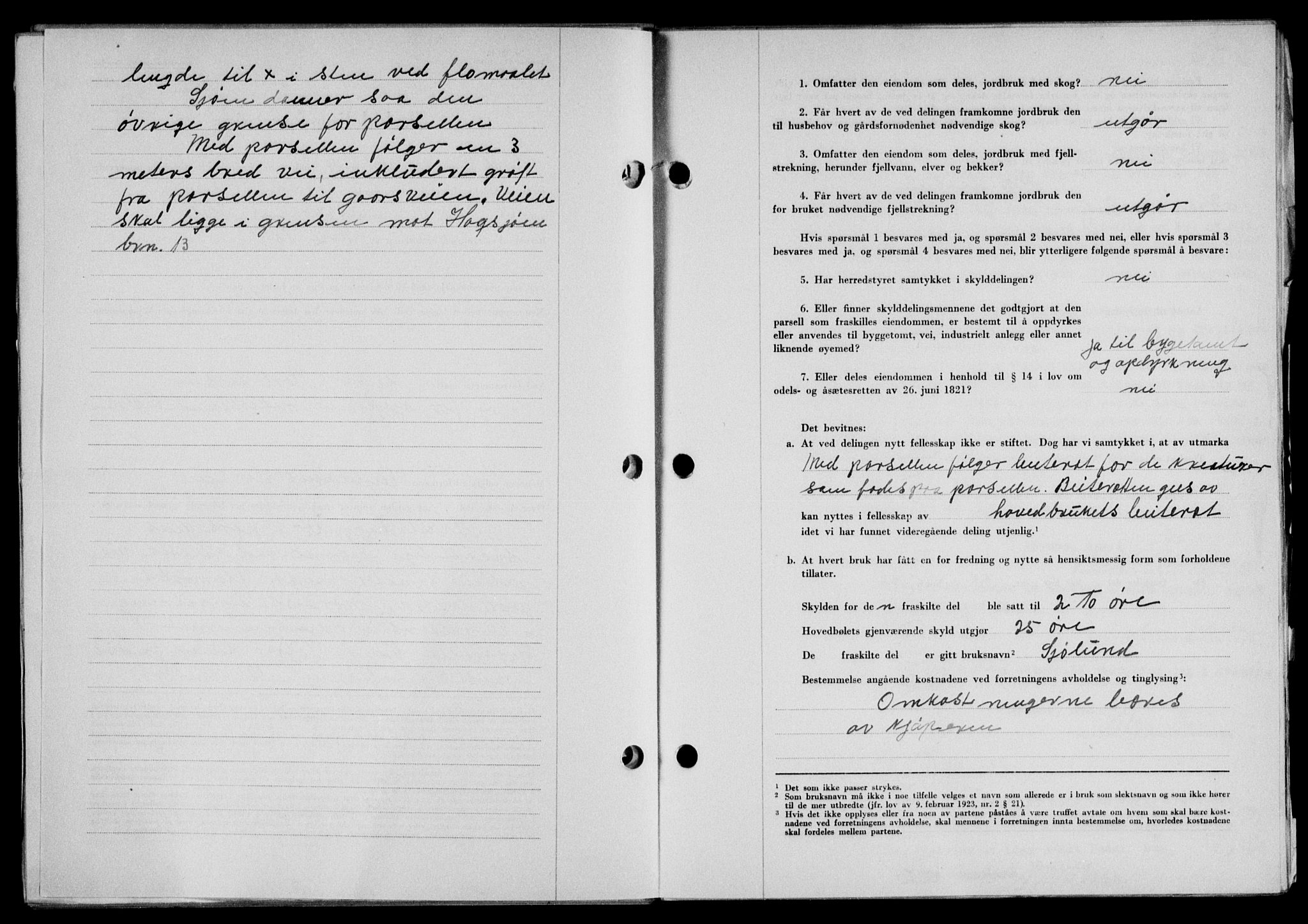Lofoten sorenskriveri, SAT/A-0017/1/2/2C/L0015a: Pantebok nr. 15a, 1946-1947, Dagboknr: 1829/1946