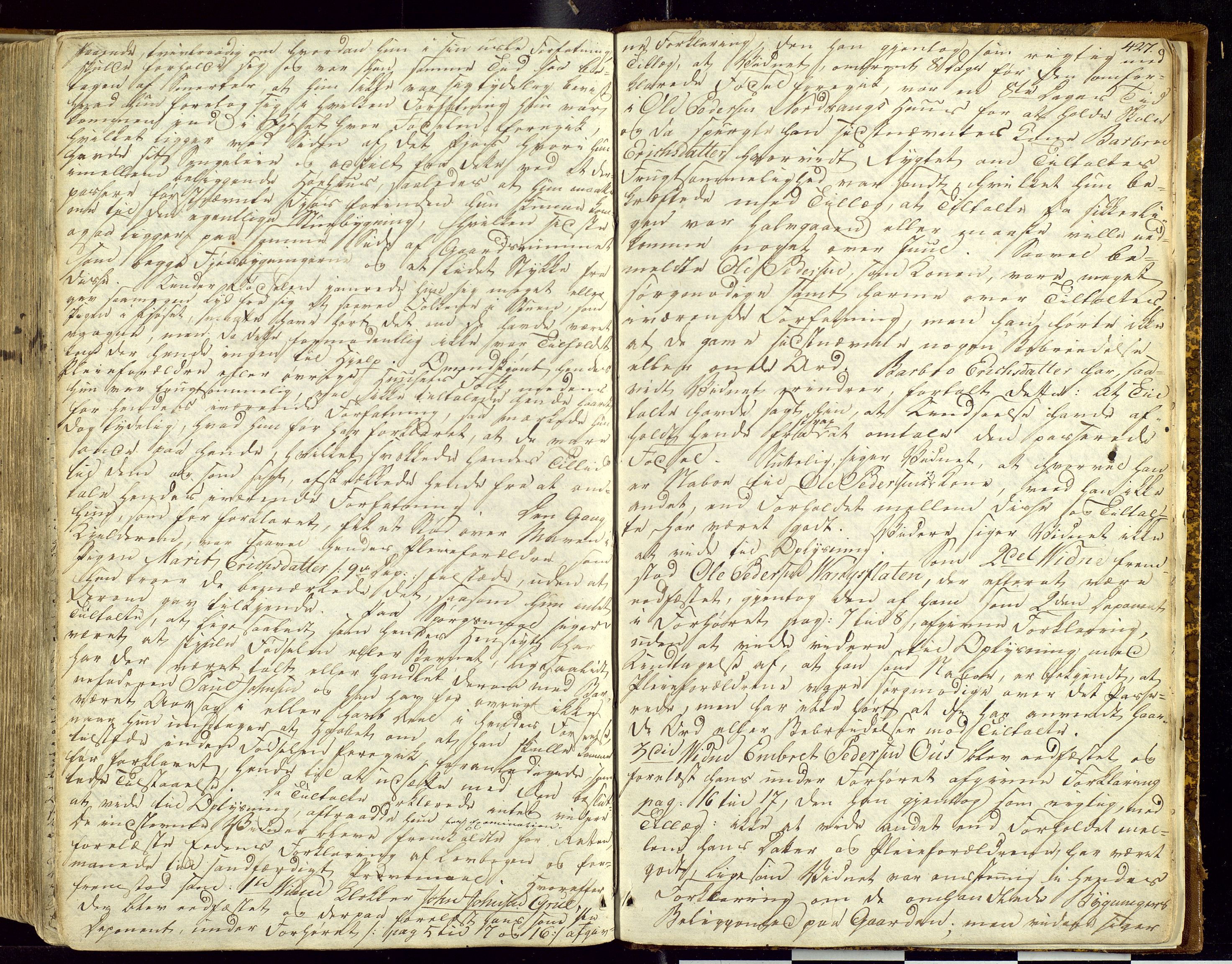 Østerdalen sorenskriveri, AV/SAH-TING-032/G/Gc/L0006: Ekstrarettsprotokoll, 1827-1832, s. 427