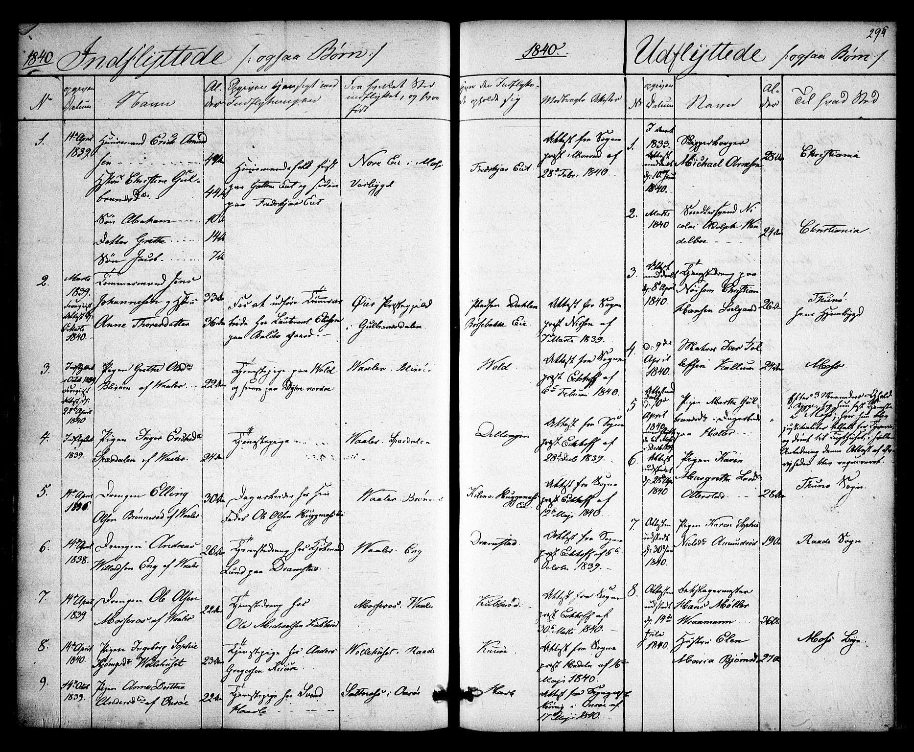 Rygge prestekontor Kirkebøker, AV/SAO-A-10084b/F/Fa/L0004: Ministerialbok nr. 4, 1836-1851, s. 294