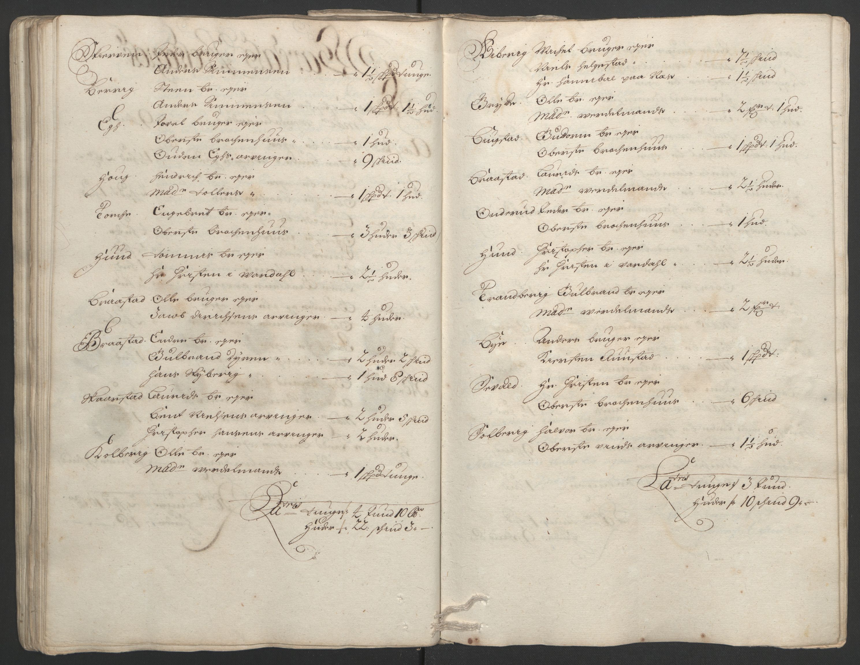 Rentekammeret inntil 1814, Reviderte regnskaper, Fogderegnskap, AV/RA-EA-4092/R18/L1292: Fogderegnskap Hadeland, Toten og Valdres, 1693-1694, s. 332