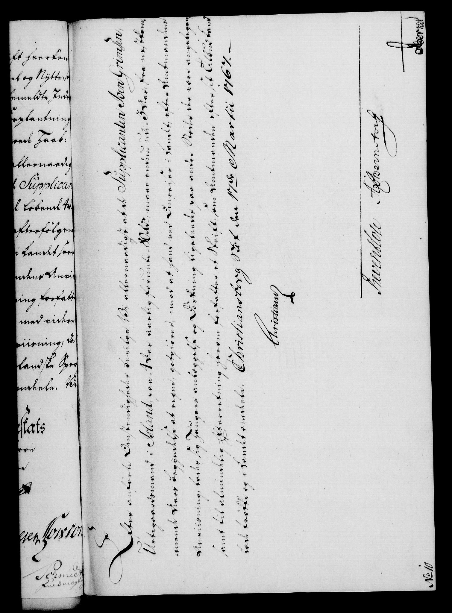 Rentekammeret, Kammerkanselliet, RA/EA-3111/G/Gf/Gfa/L0049: Norsk relasjons- og resolusjonsprotokoll (merket RK 52.49), 1767, s. 101