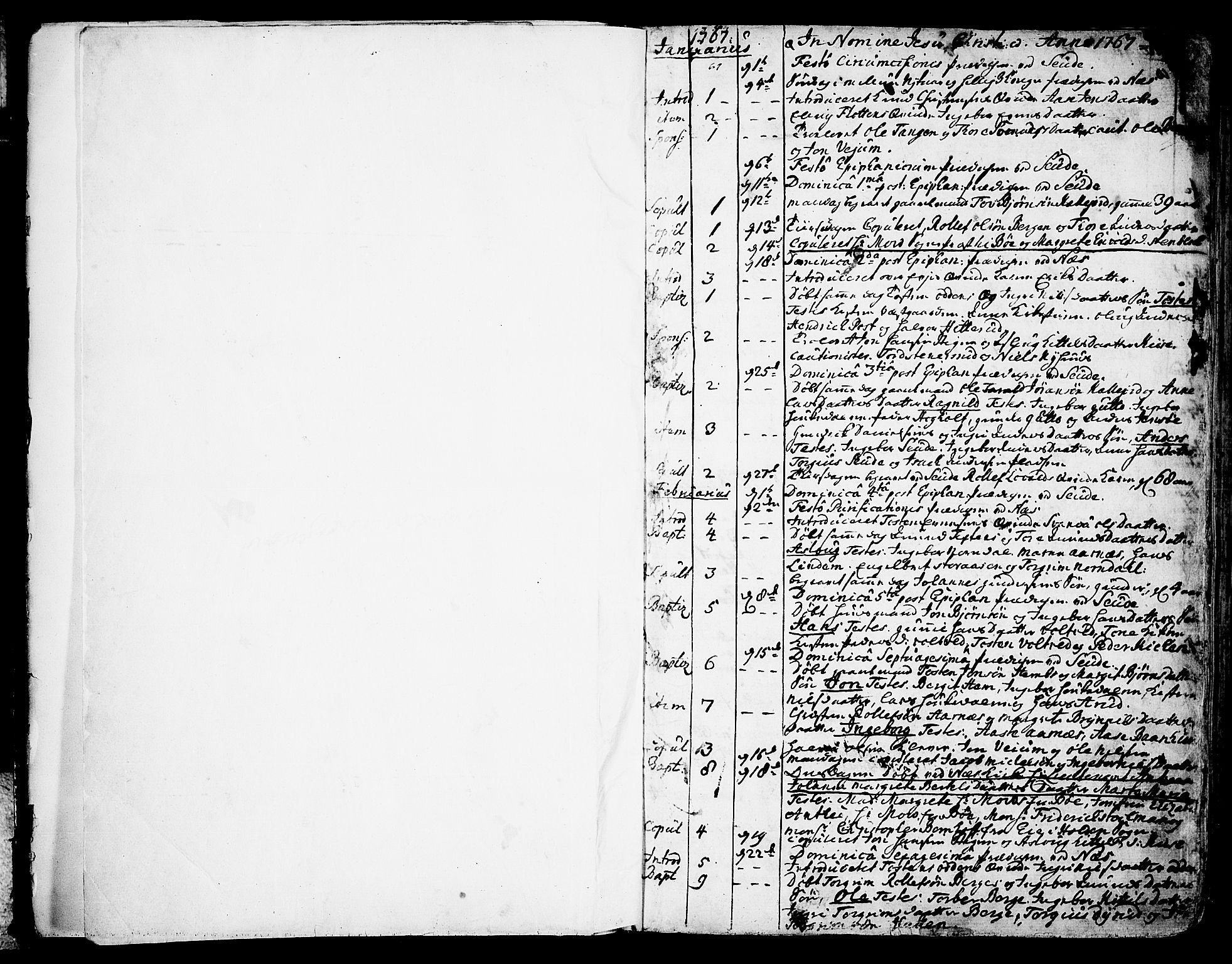Sauherad kirkebøker, AV/SAKO-A-298/F/Fa/L0004: Ministerialbok nr. I 4, 1767-1814
