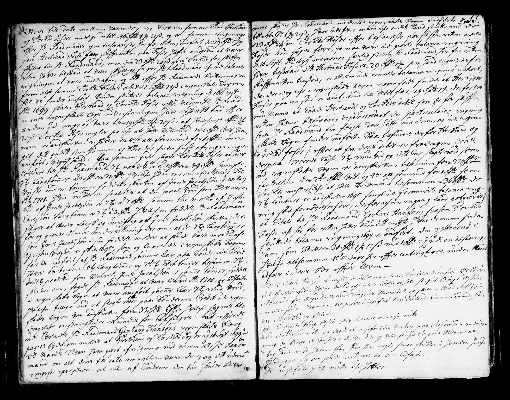 Øvre Telemark østfjelske sorenskriveri, AV/SAKO-A-213/F/Fa/Faa/L0023: Tingbok, 1708-1712, s. 11