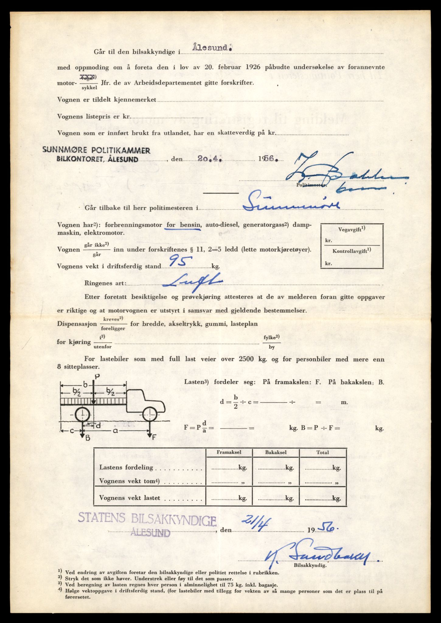 Møre og Romsdal vegkontor - Ålesund trafikkstasjon, AV/SAT-A-4099/F/Fe/L0039: Registreringskort for kjøretøy T 13361 - T 13530, 1927-1998, s. 1846