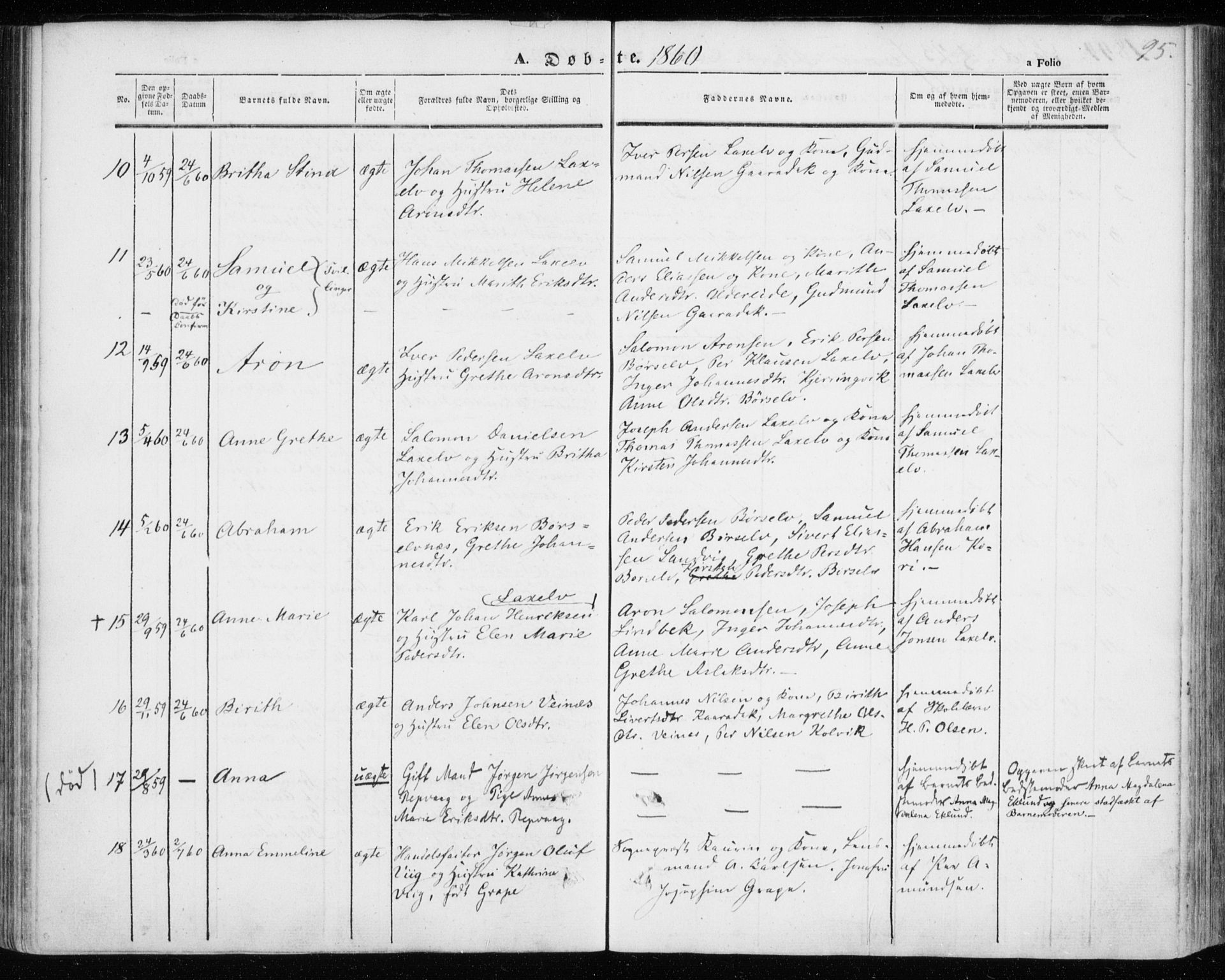 Kistrand/Porsanger sokneprestembete, AV/SATØ-S-1351/H/Ha/L0004.kirke: Ministerialbok nr. 4, 1843-1860, s. 95