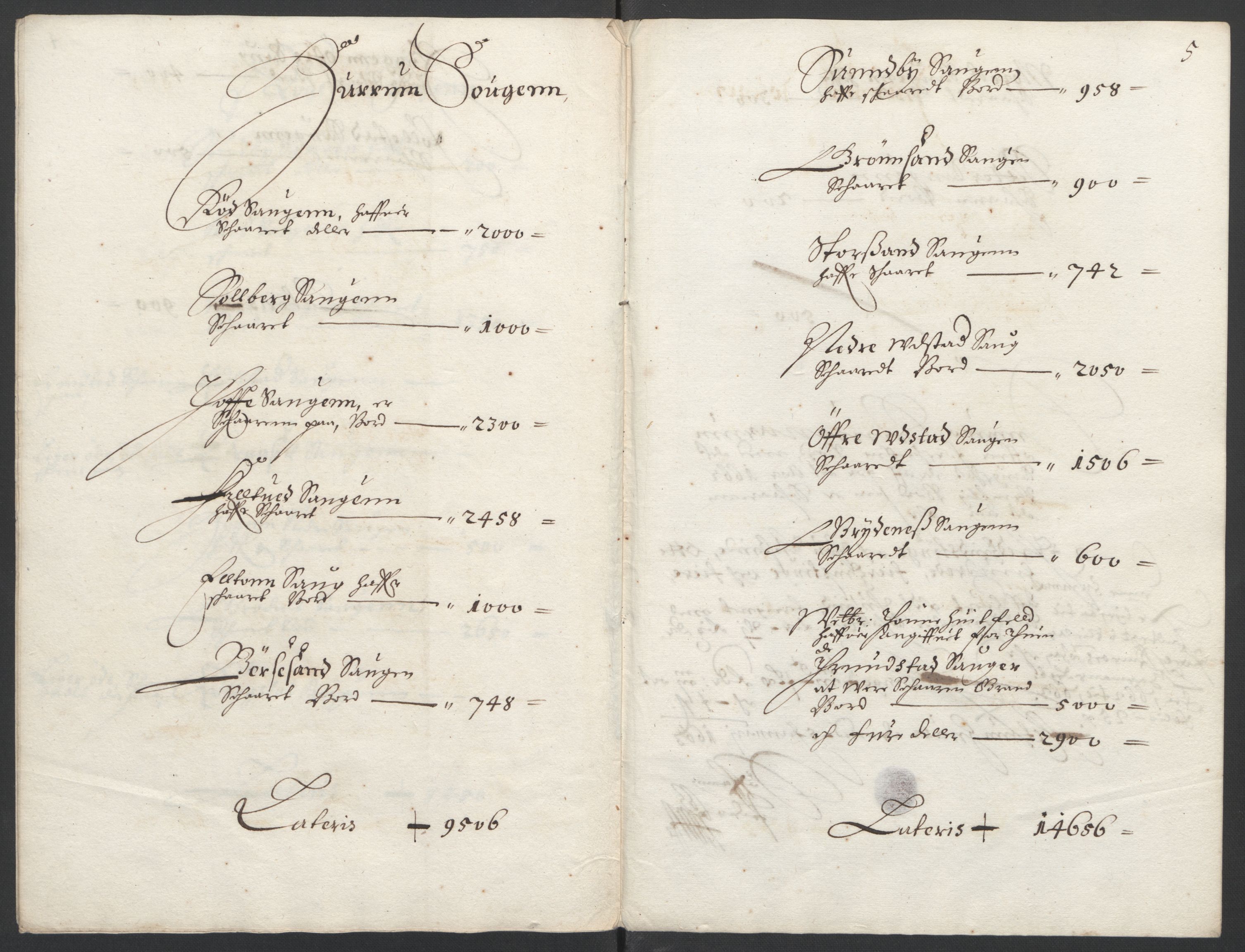 Rentekammeret inntil 1814, Reviderte regnskaper, Stiftamtstueregnskaper, Landkommissariatet på Akershus og Akershus stiftamt, AV/RA-EA-5869/R/Ra/L0012: Landkommissariatet på Akershus, 1661-1662