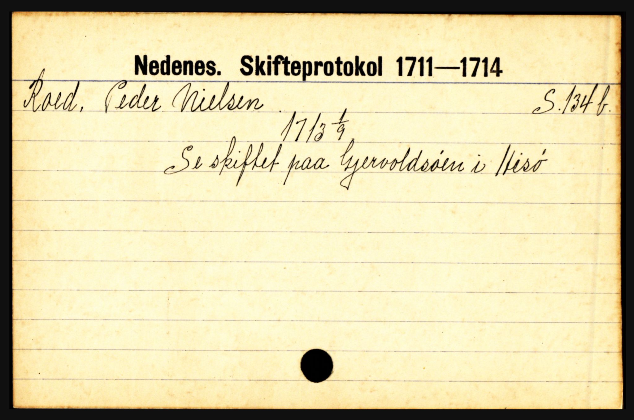 Nedenes sorenskriveri før 1824, AV/SAK-1221-0007/H, s. 24209