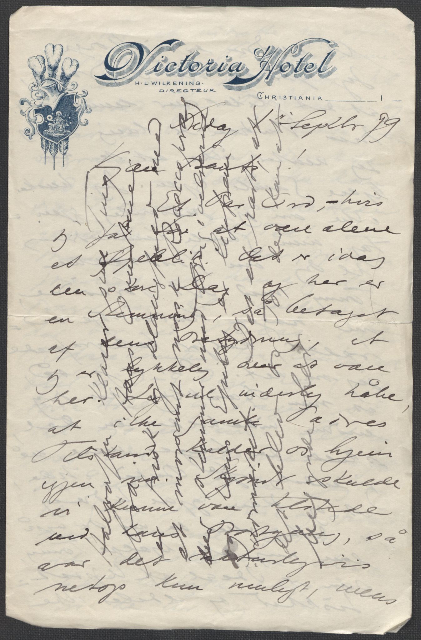 Beyer, Frants, RA/PA-0132/F/L0001: Brev fra Edvard Grieg til Frantz Beyer og "En del optegnelser som kan tjene til kommentar til brevene" av Marie Beyer, 1872-1907, s. 554