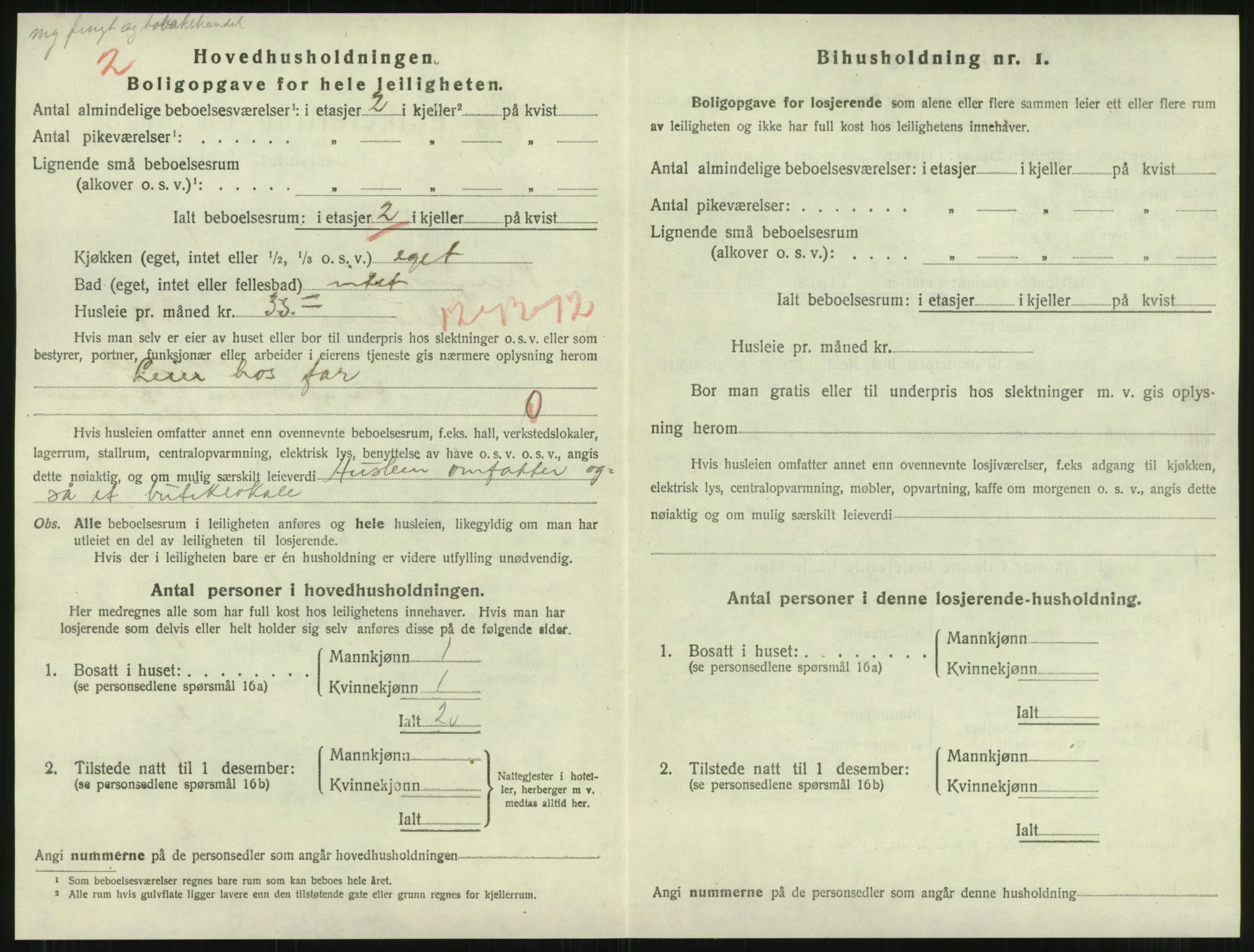 SAT, Folketelling 1920 for 1703 Namsos ladested, 1920, s. 1196