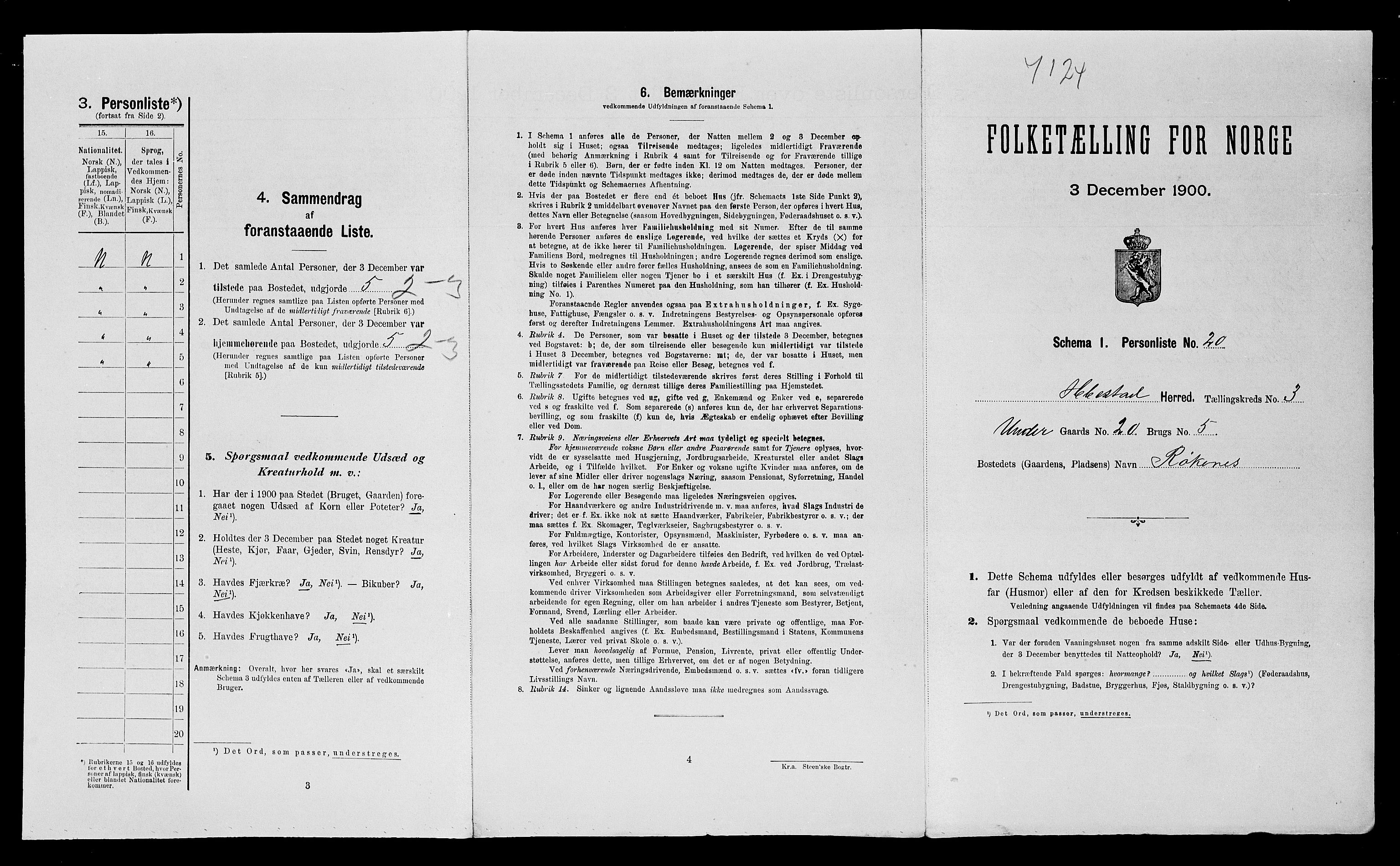 SATØ, Folketelling 1900 for 1917 Ibestad herred, 1900, s. 502