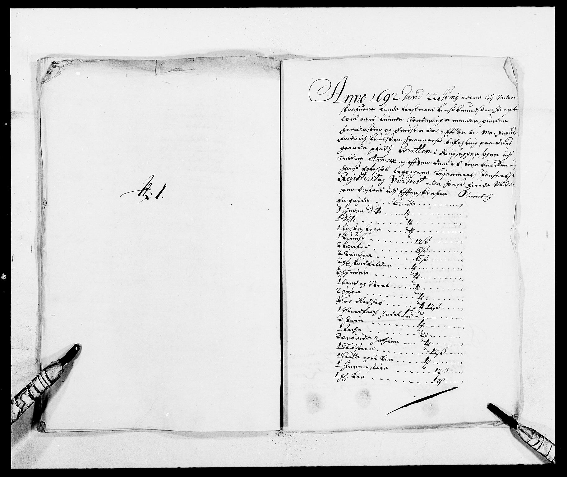 Rentekammeret inntil 1814, Reviderte regnskaper, Fogderegnskap, RA/EA-4092/R16/L1031: Fogderegnskap Hedmark, 1689-1692, s. 28